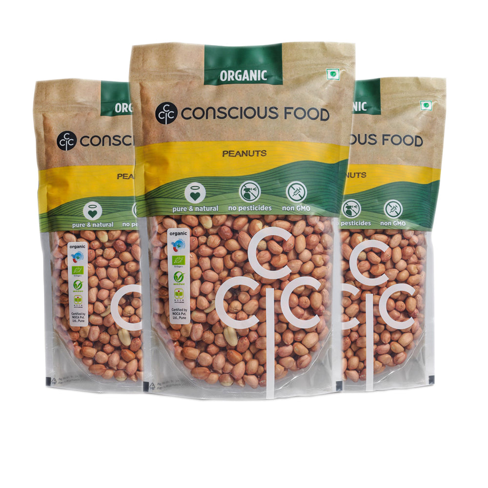 Conscious Food Peanuts 500g
