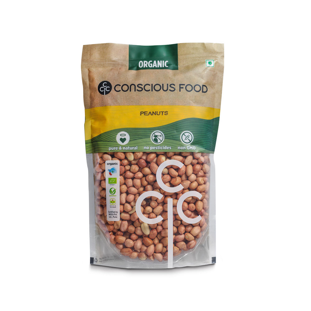 Conscious Food Peanuts 500g