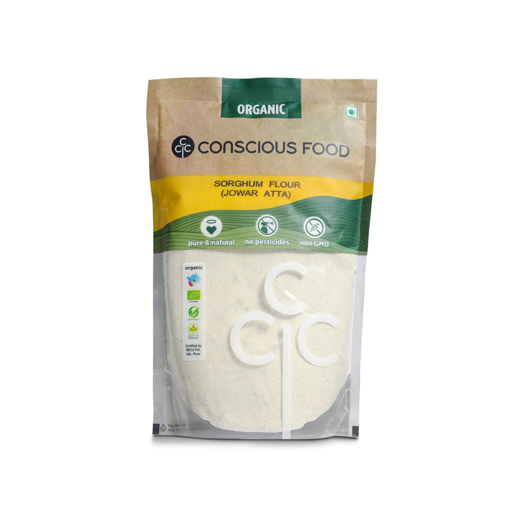 Conscious Food Sorghum Flour (Jowar Atta) 500g