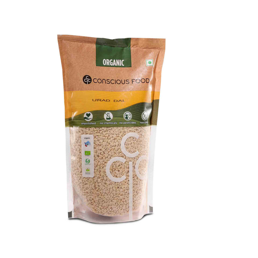 Conscious Food Split Black Gram (Urad Dal) 500g