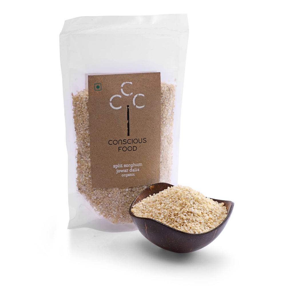 Conscious Food Split Sorghum (Jowar Dalia) 200g
