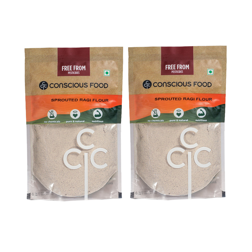 Conscious Food Sprouted Ragi Flour