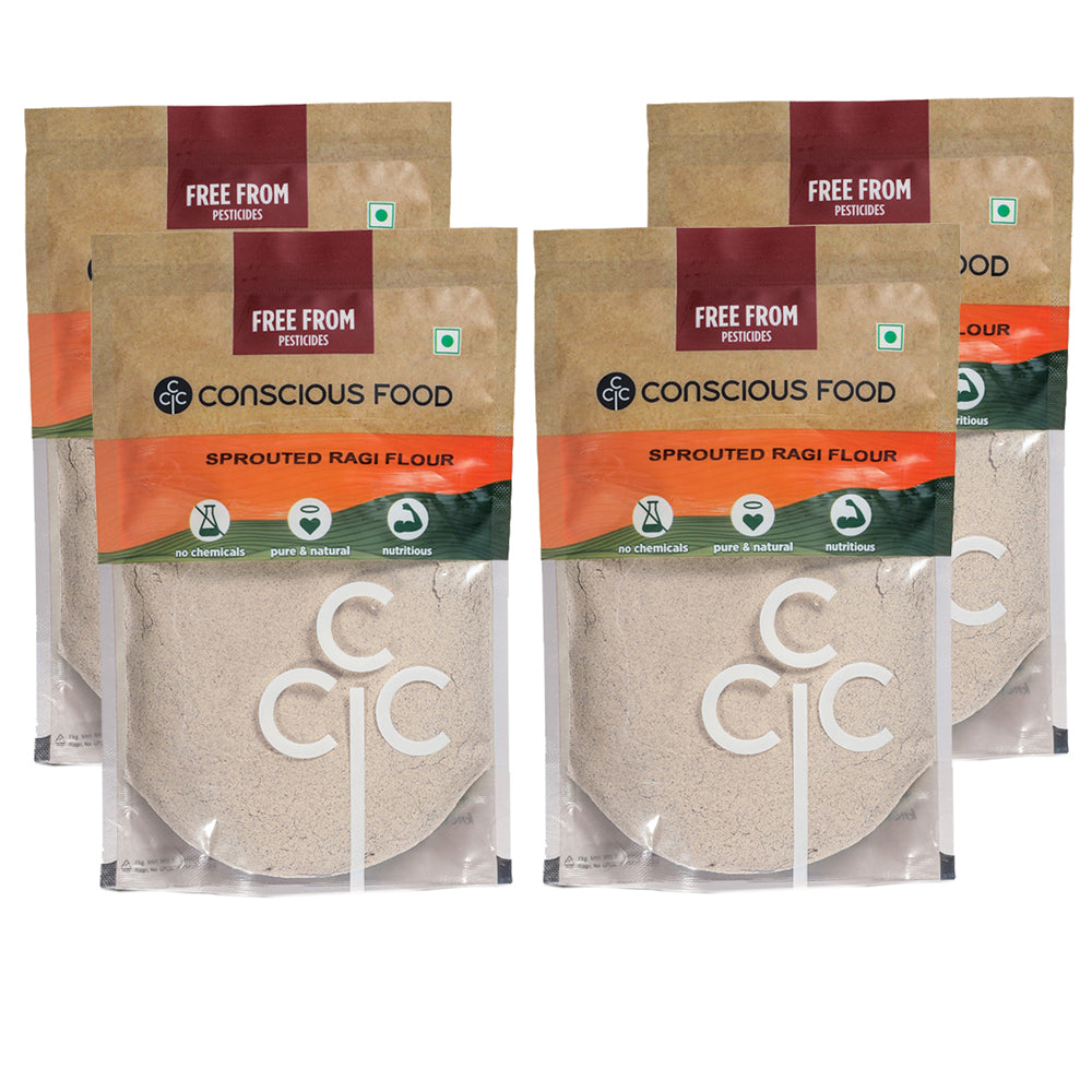 Conscious Food Sprouted Ragi Flour
