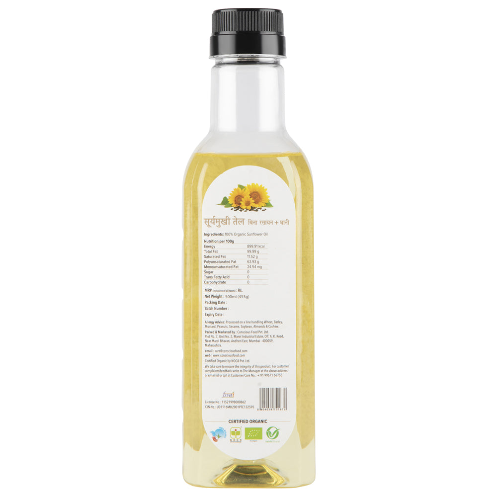 Conscious Food Sunflower Oil