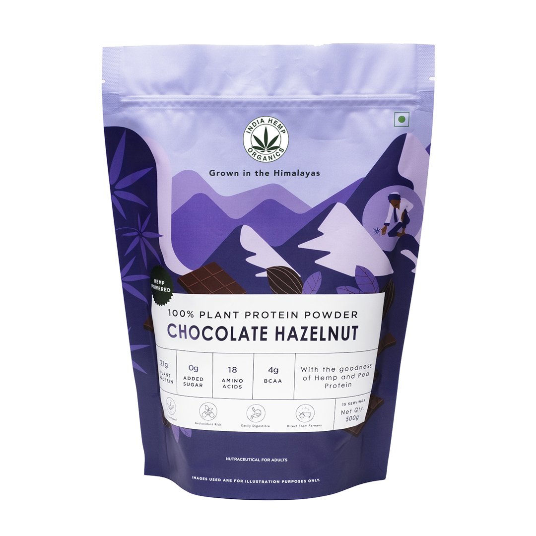 India Hemp Hemp Powder - Chocolate Hazelnut