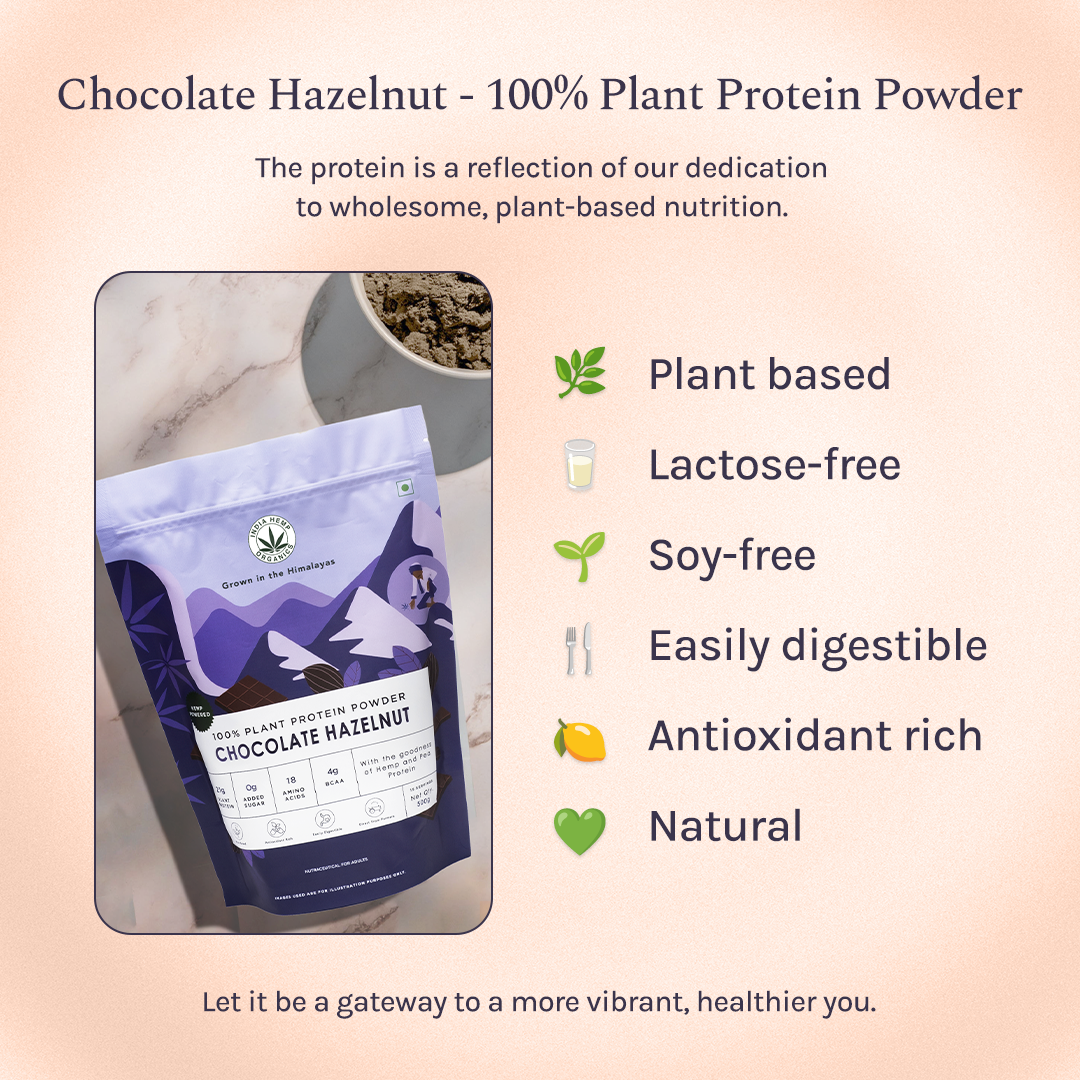 India Hemp Hemp Powder - Chocolate Hazelnut