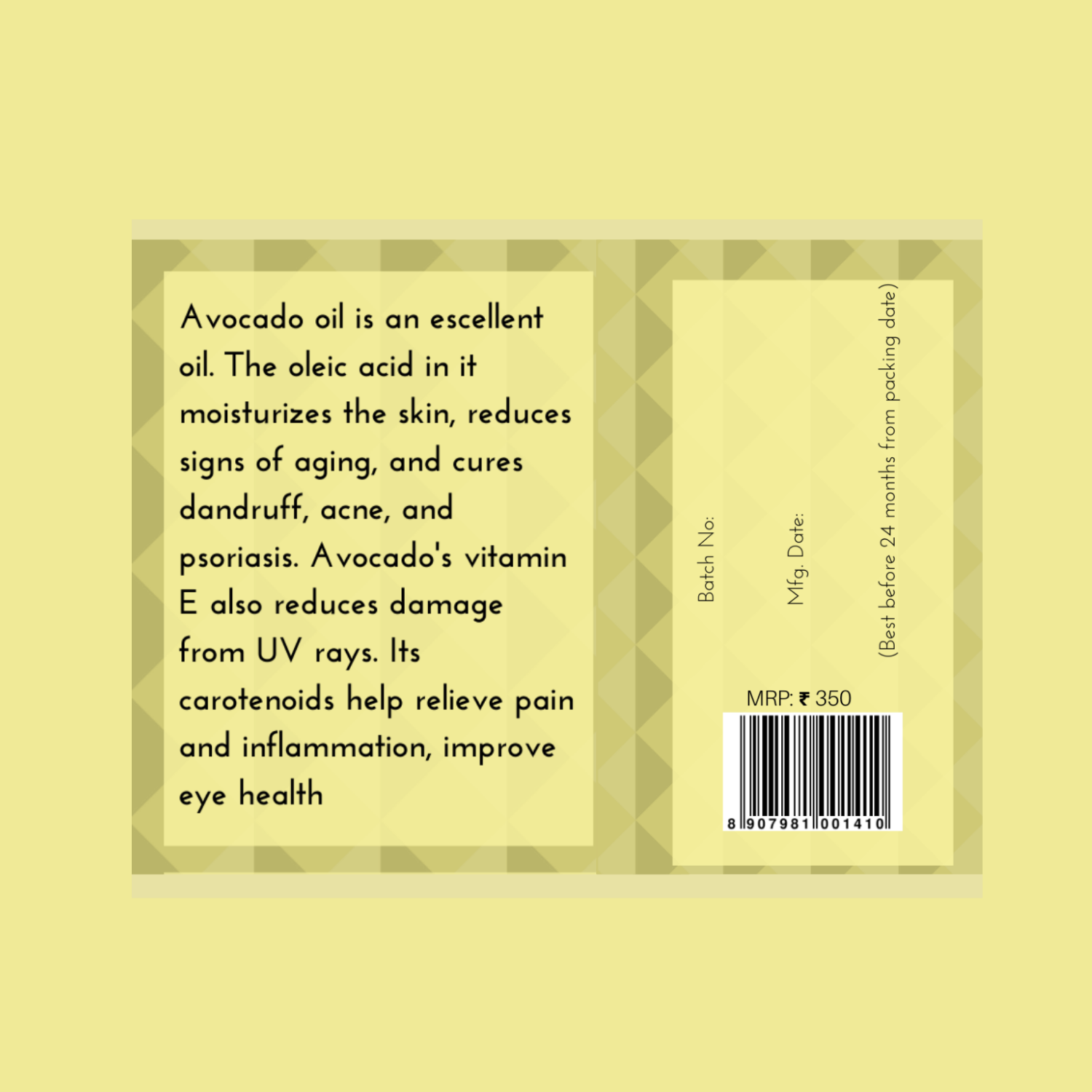 Oilcure Avocado Oil - 30 ml