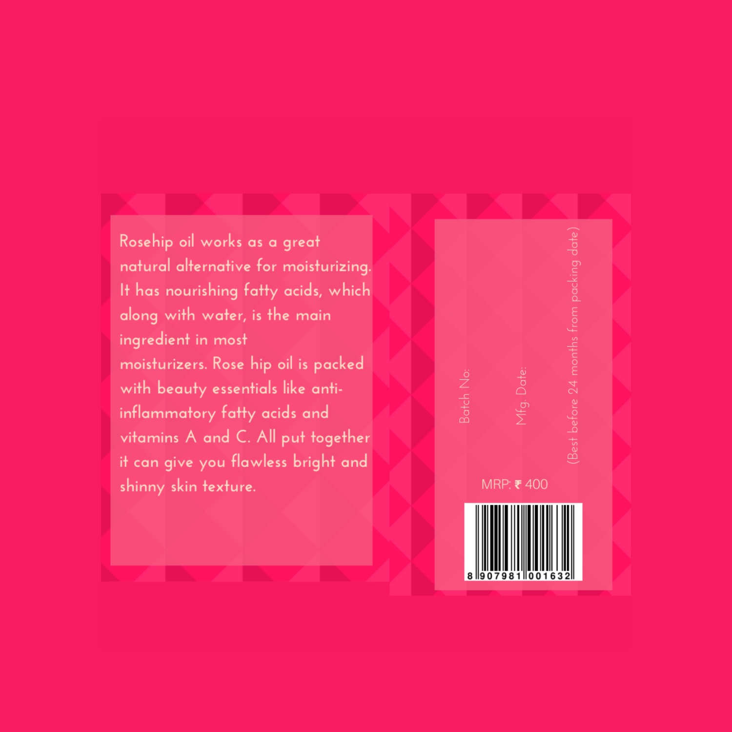 Oilcure Rosehip Oil - 30 ml
