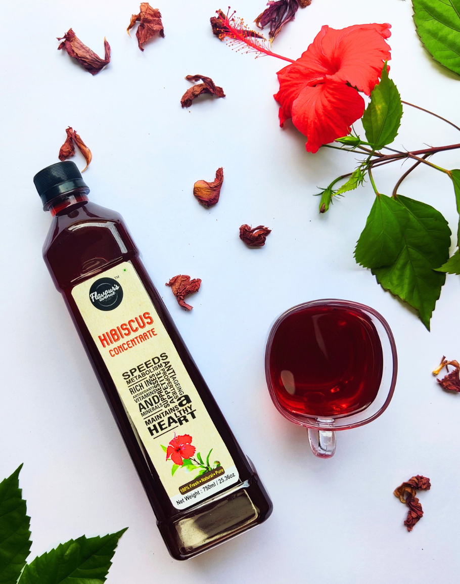 Flavours Avenue Hibiscus Concentrate 750ml