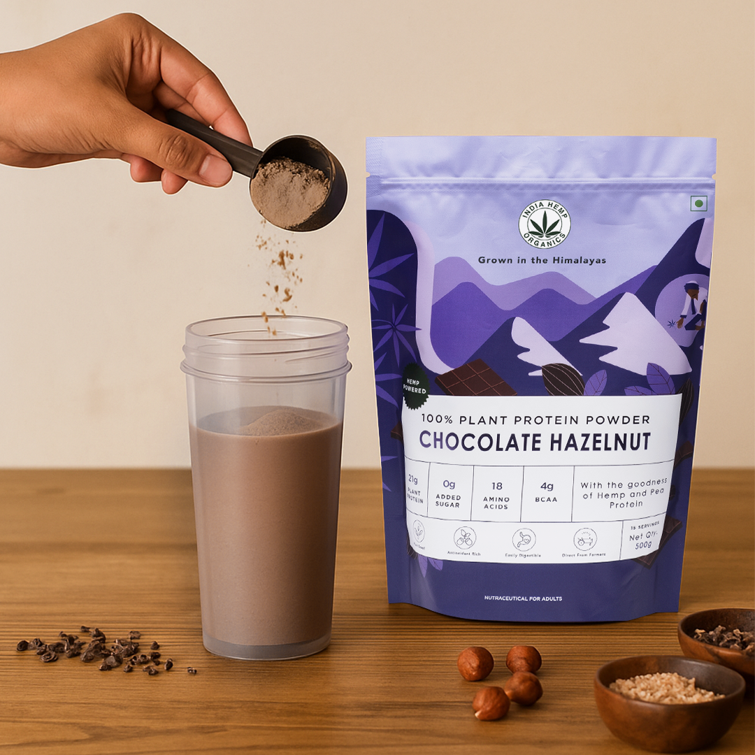 India Hemp Hemp Powder - Chocolate Hazelnut