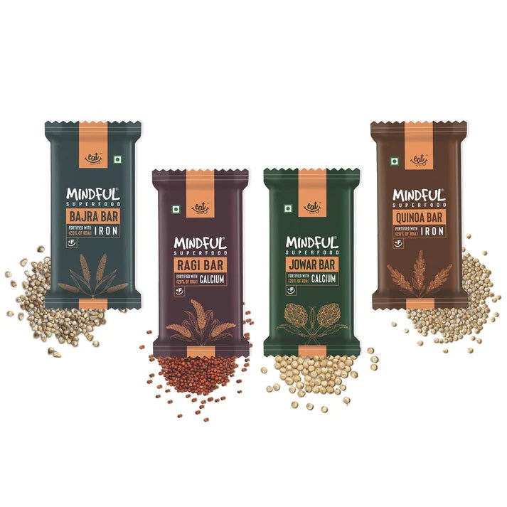 EAT Anytime Millet Variety Box - 6 Bars