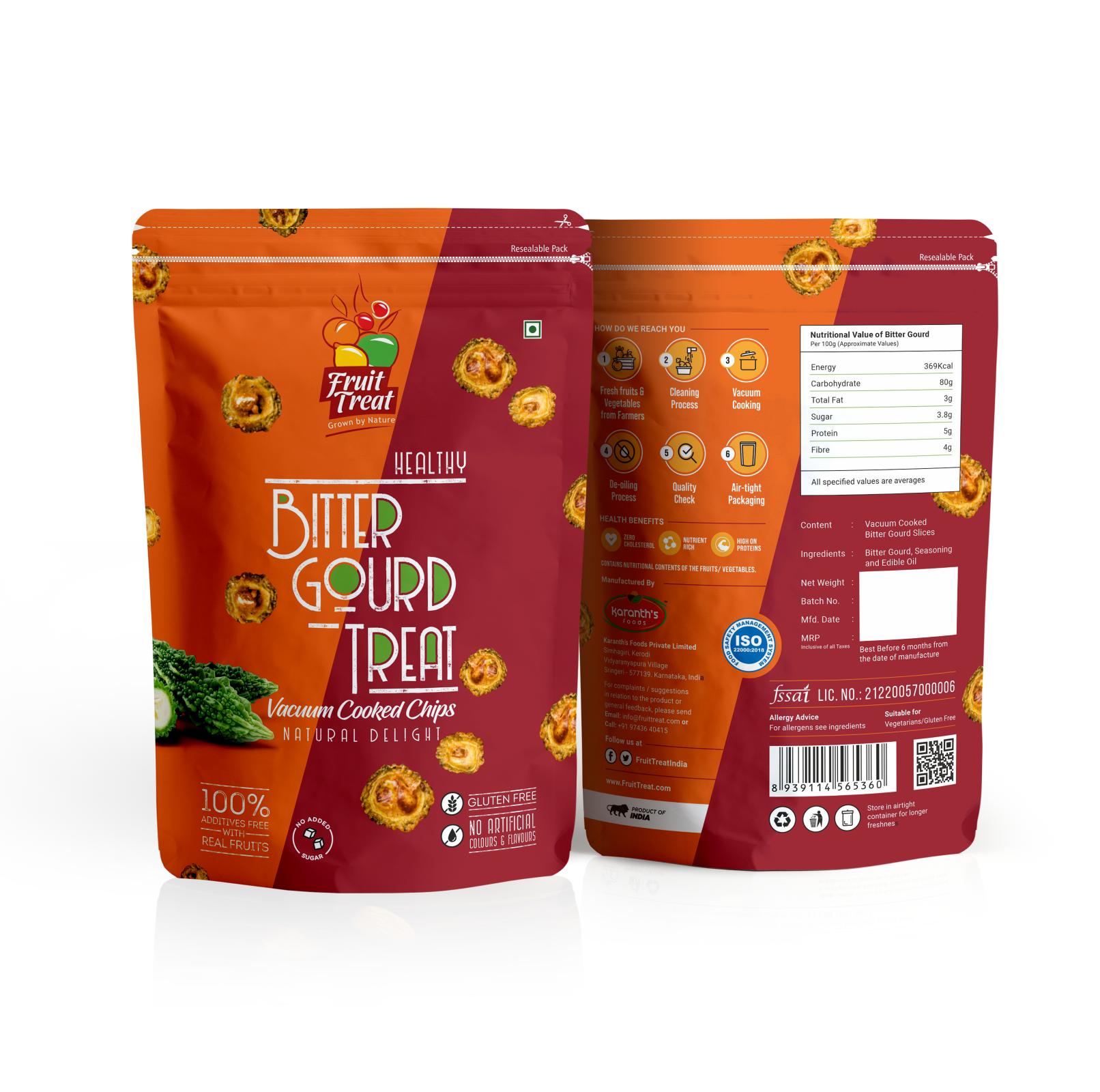 Fruit Treat Veggies combo pack of 4
