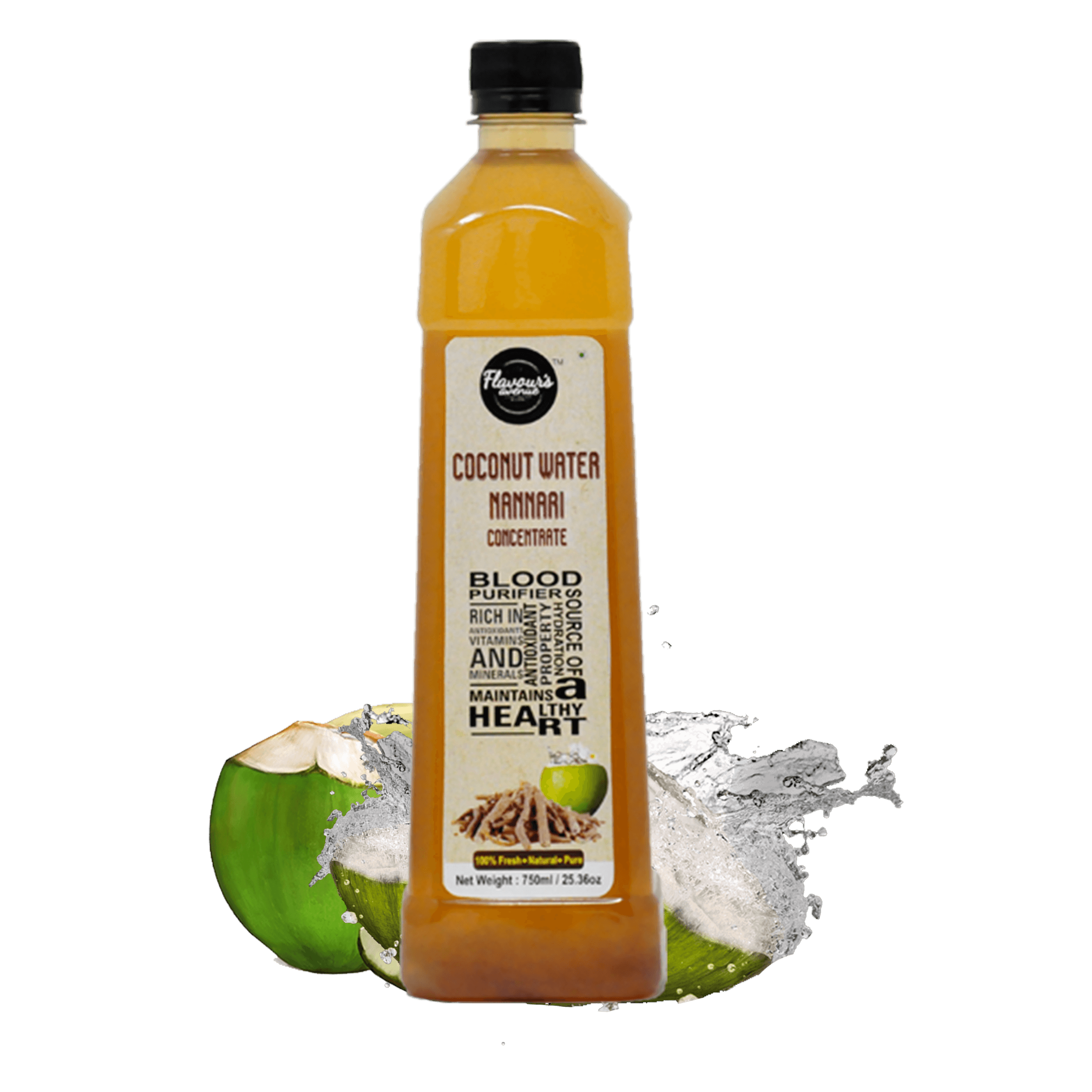 Flavours Avenue Nannari Coconut Water Concentrate 750ml