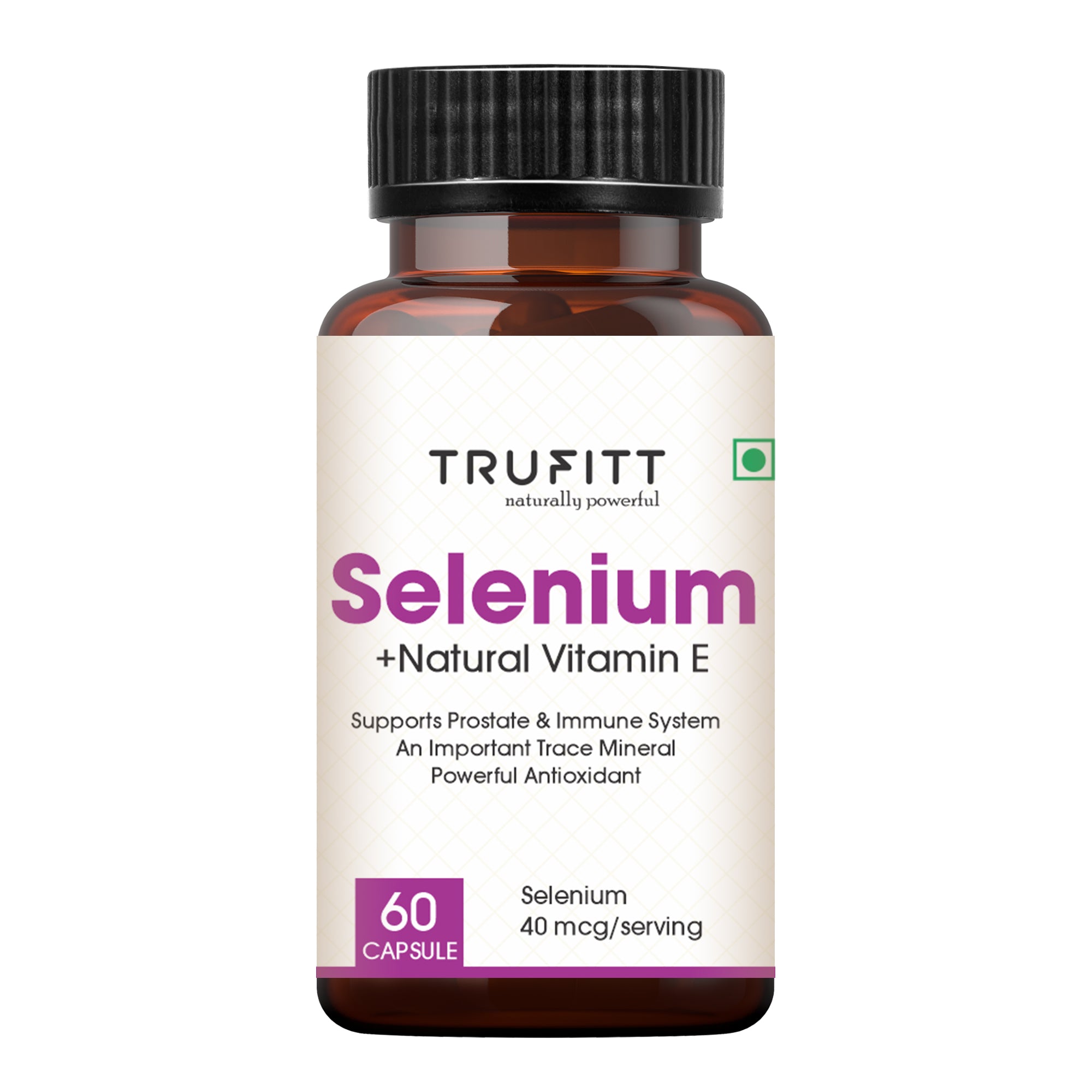 Simply Earth Rosemary Dried Leaves For HairTrufitt Selenium Capsules 40mcg + Vitamin E 10 MG Growth- 100 GM