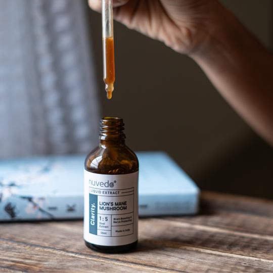 Nuvedo Lion’s Mane Mushroom Liquid Extract