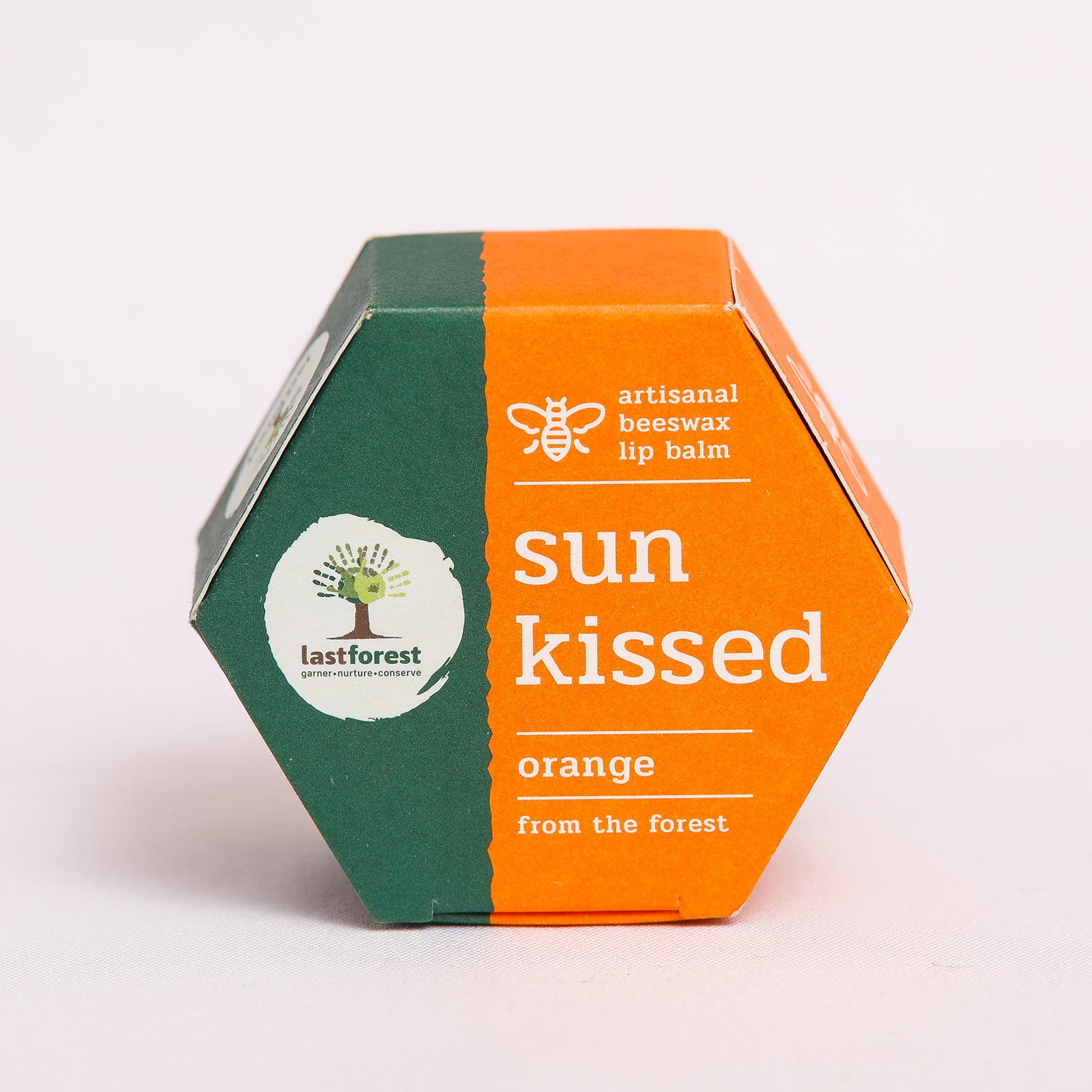 Last Forest Artisanal, Handmade Beeswax Lip Balm Orange