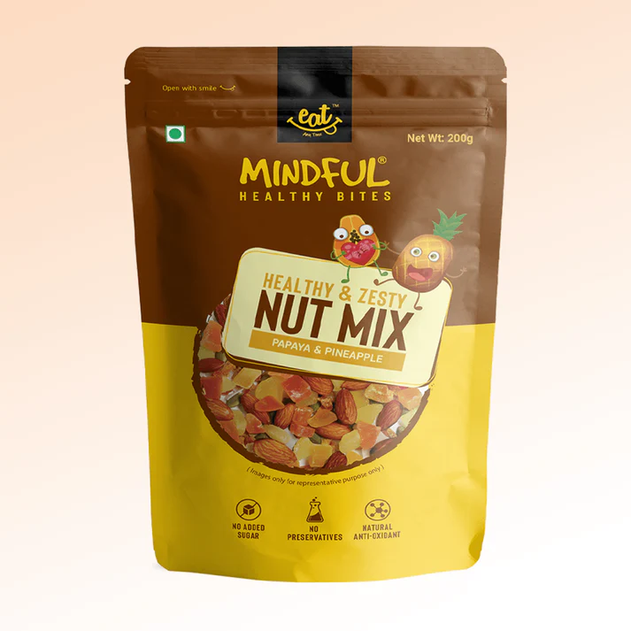 EAT Anytime Healthy Trail Mix with Papaya & Pineapple - 200g