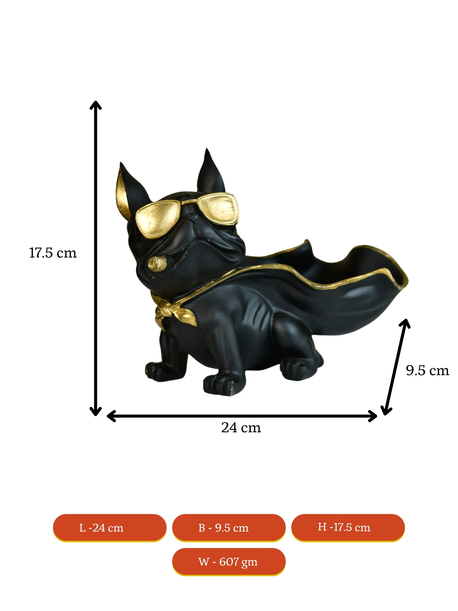 Sowpeace Moulded Resin Doggy Pint Holder