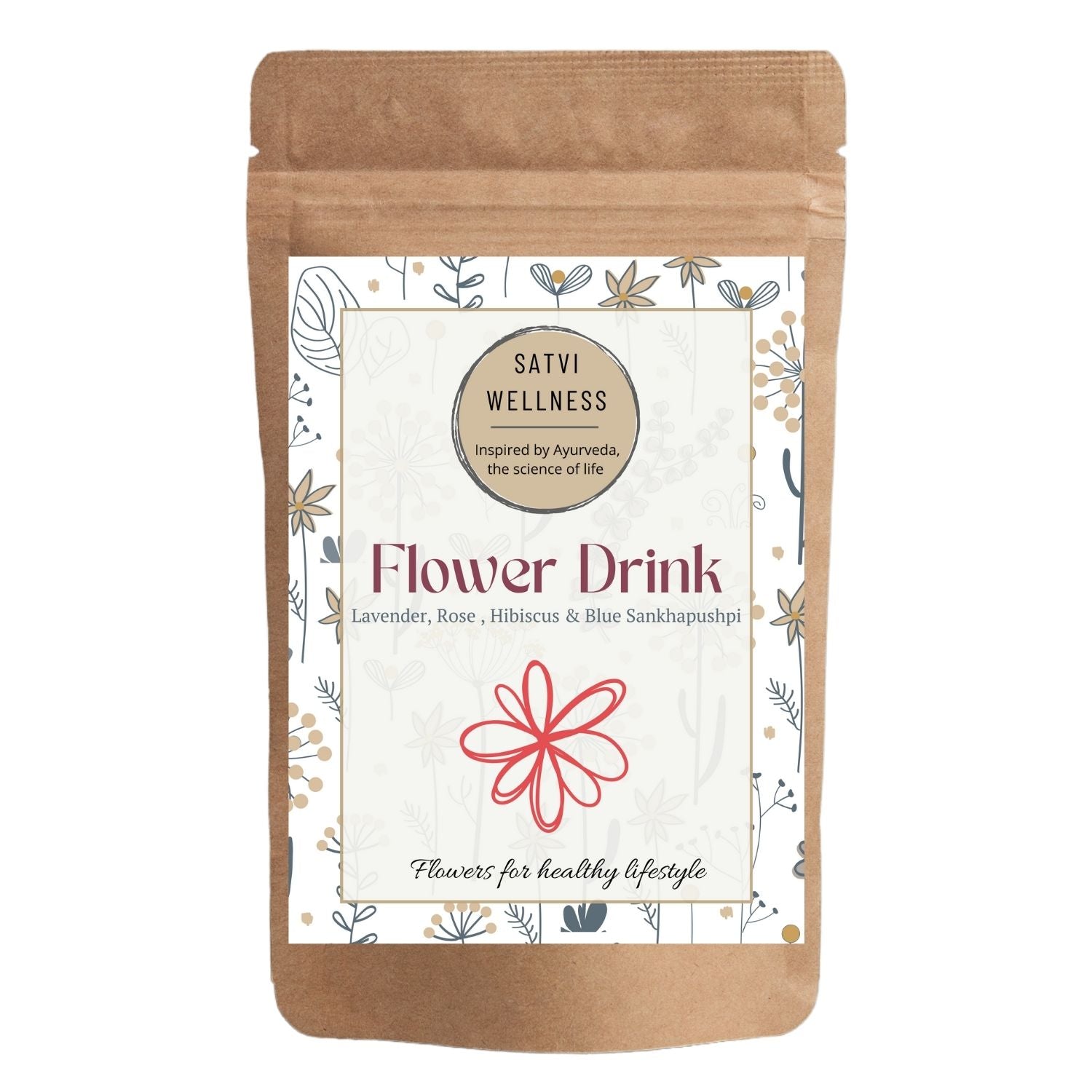 Satvi Wellness Mixed Flower Tea Mix