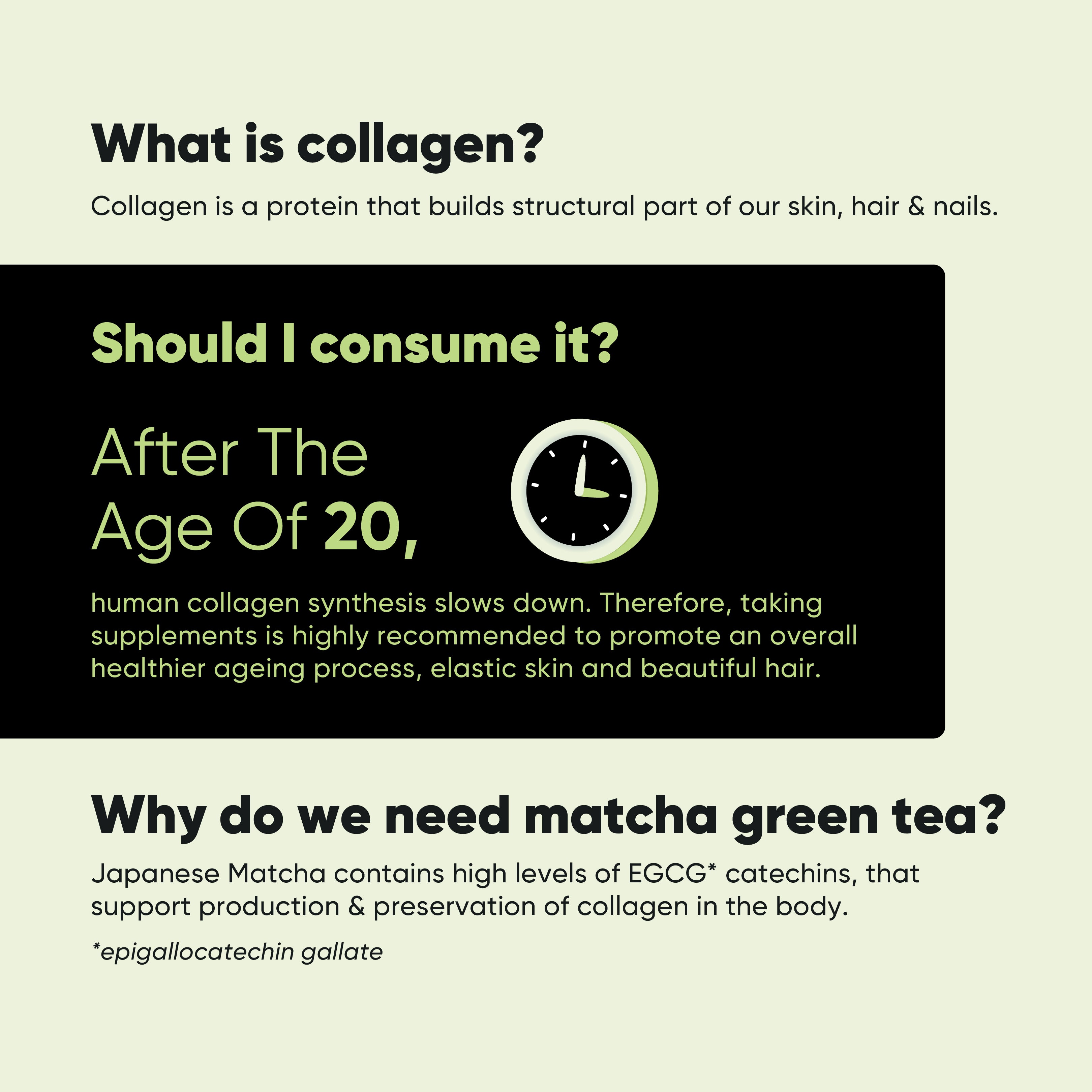 Tencha Marine Collagen Supplements Powder For Women & Men, 30 Servings, 210 Gm