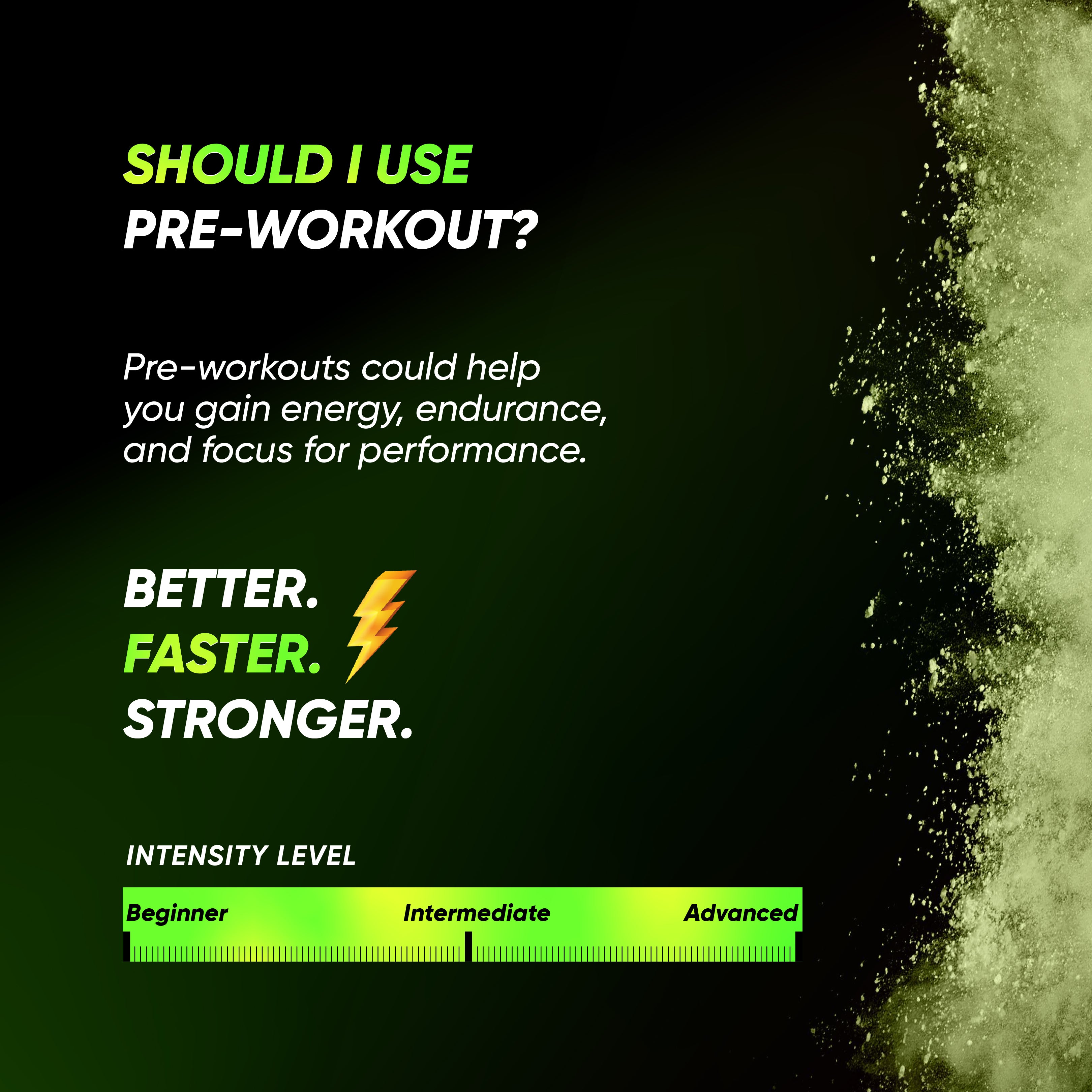 Tencha Pre-Workout Supplements For Men & Women, 90G Powder, 15 Servings