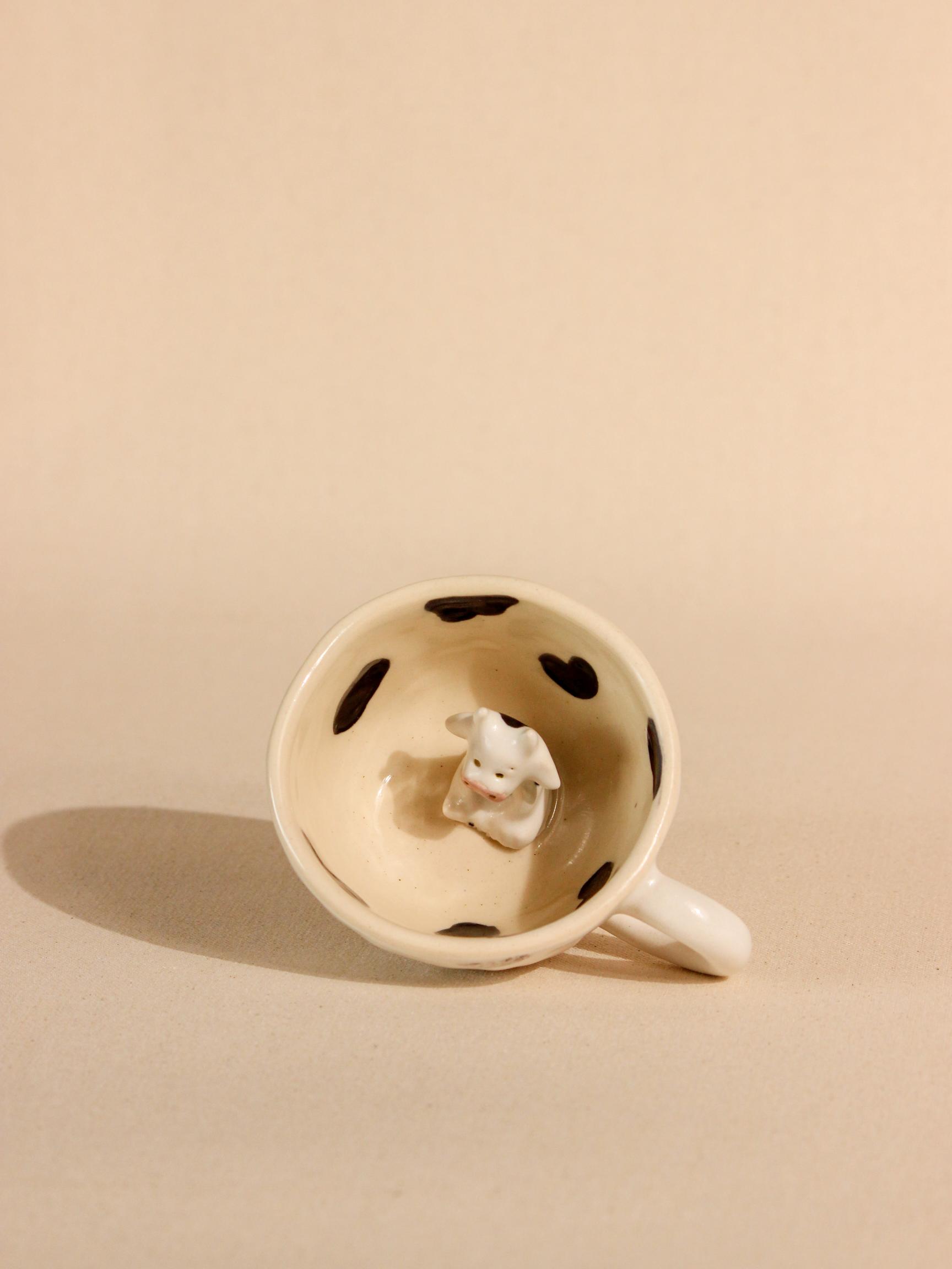 The Orby House Cow Miniature Mug