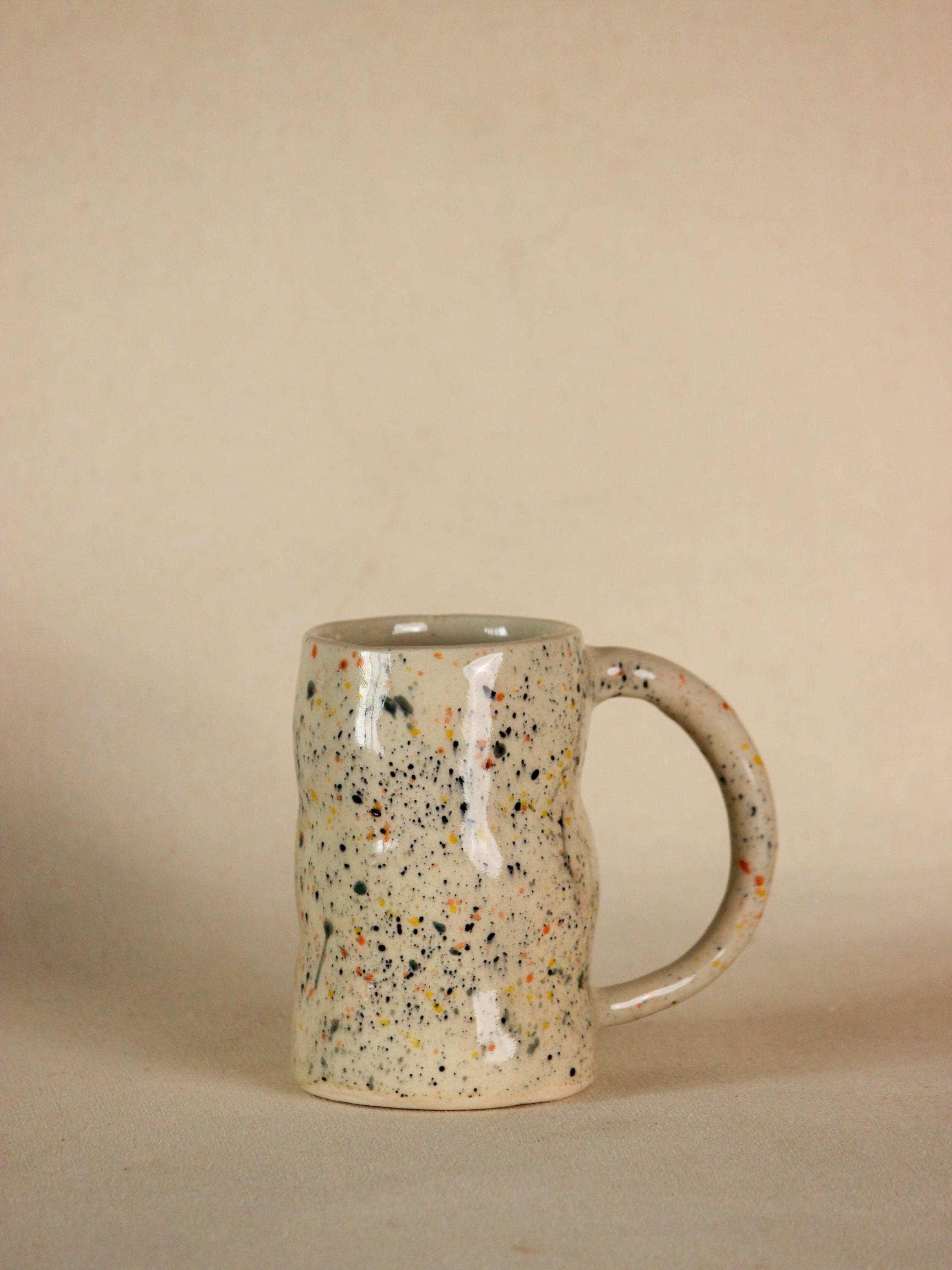 The Orby House Multicolored Speckled Mug