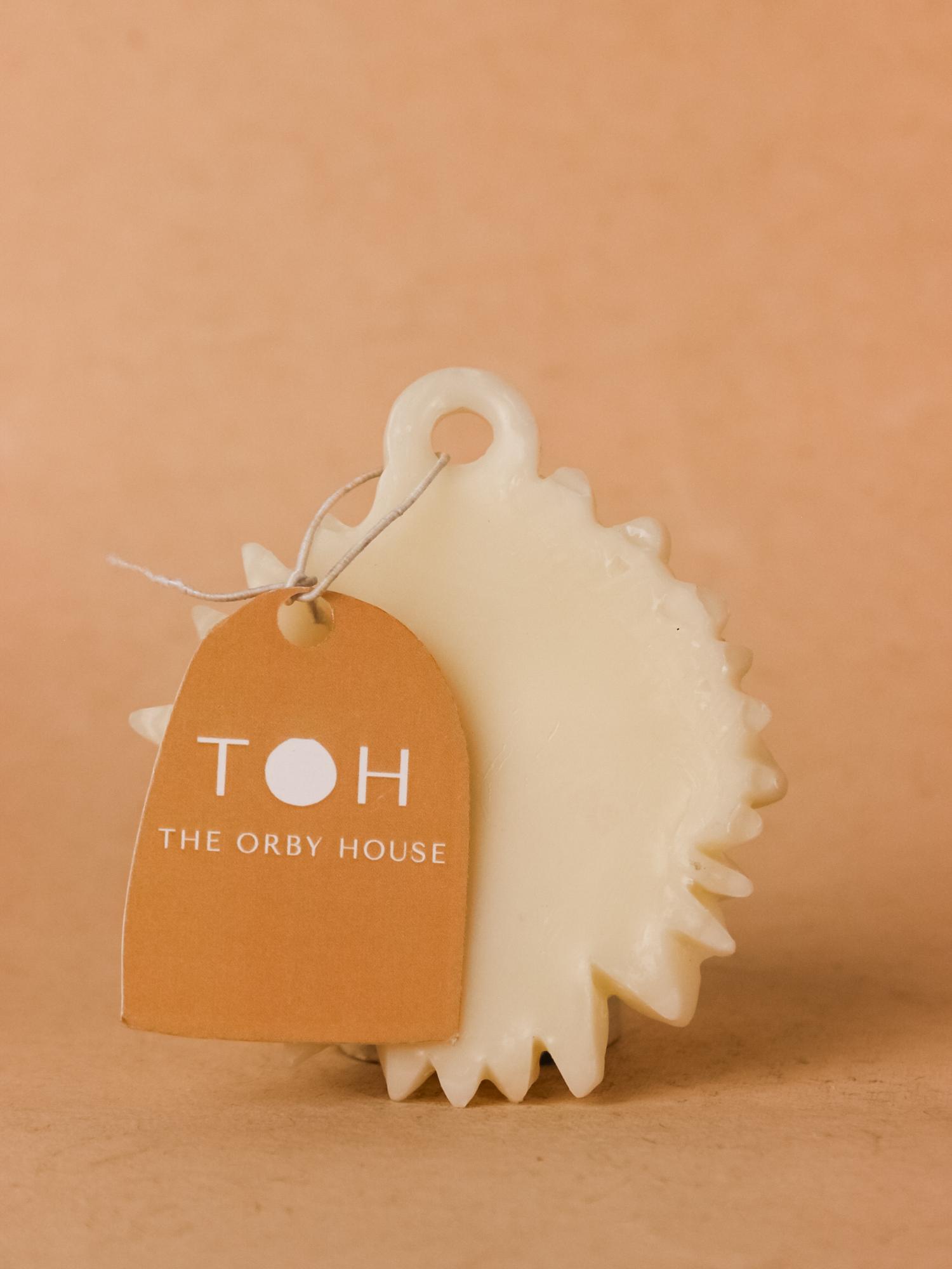 The Orby House Sunflower Soy Wax Air Freshener Sachet: Hazelnut Coffee Delight