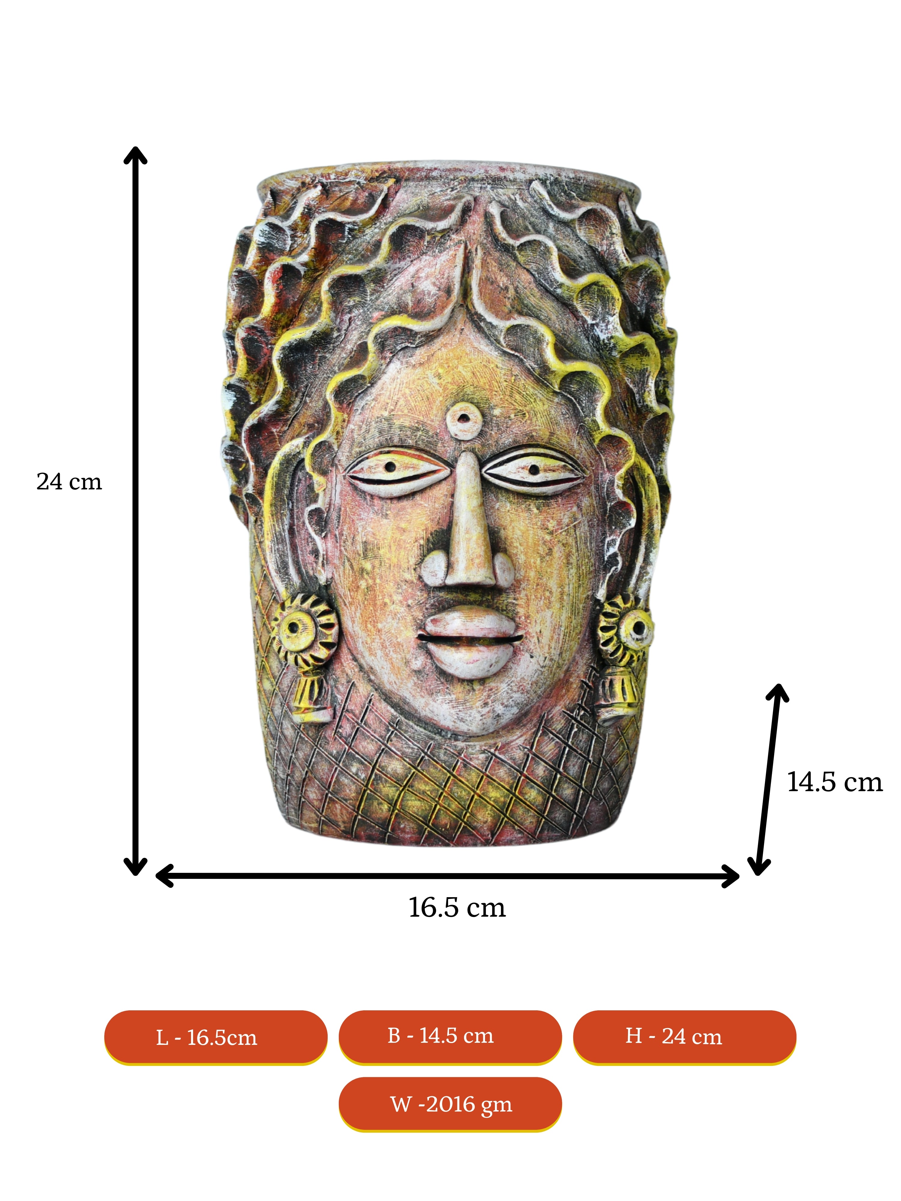 Sowpeace Terracotta Tribal Floral Muse