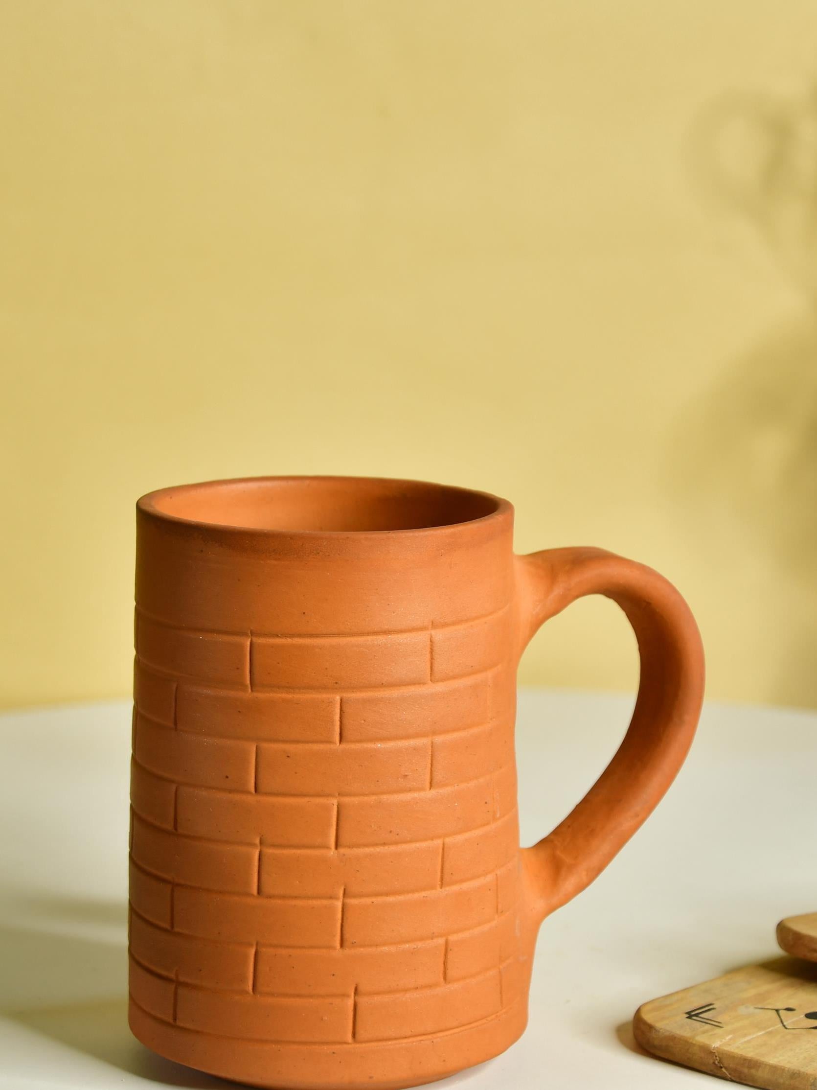 Sowpeace Premium 600ml Unglazed large Terracotta Mug