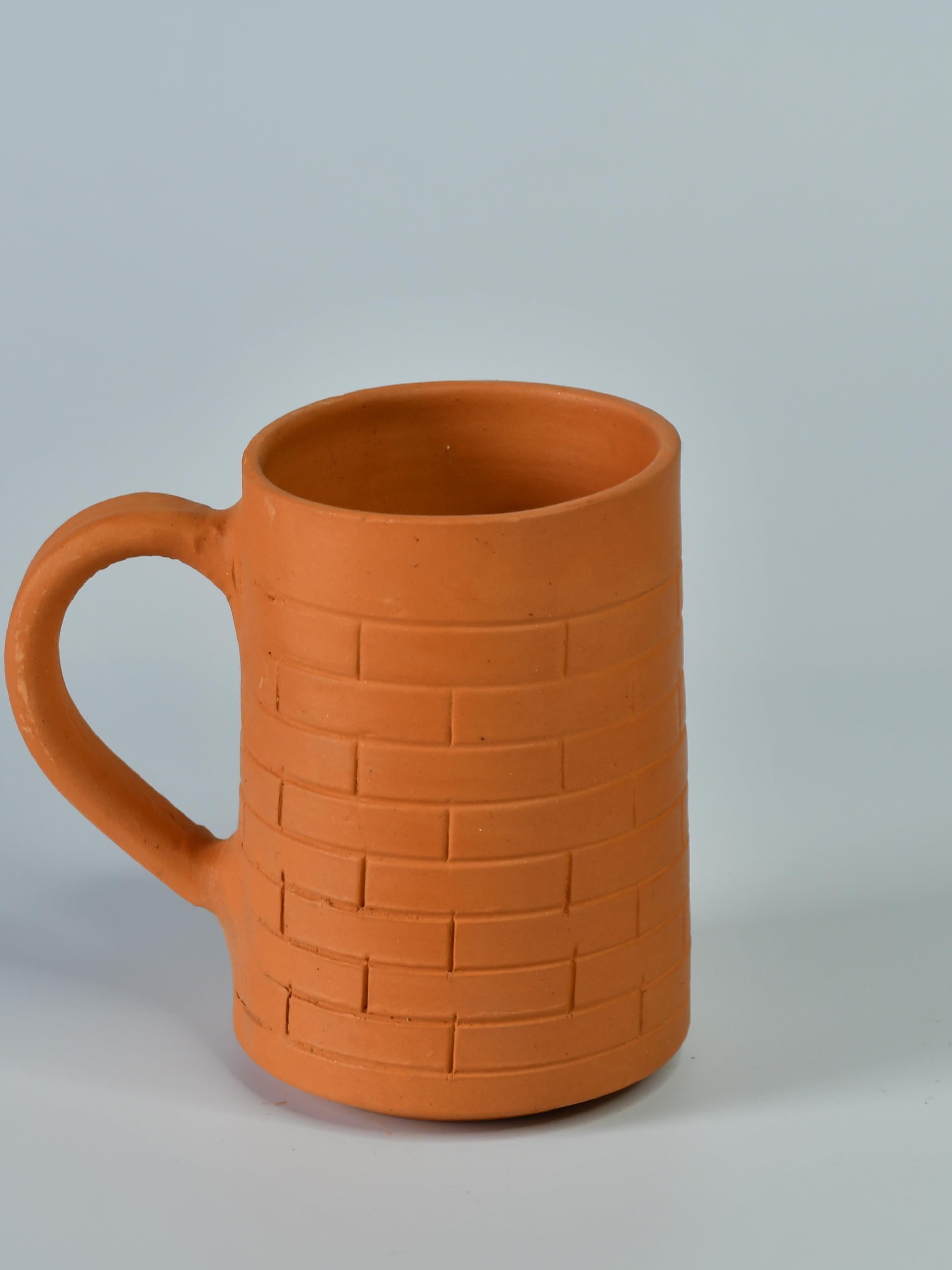 Sowpeace Premium 600ml Unglazed large Terracotta Mug