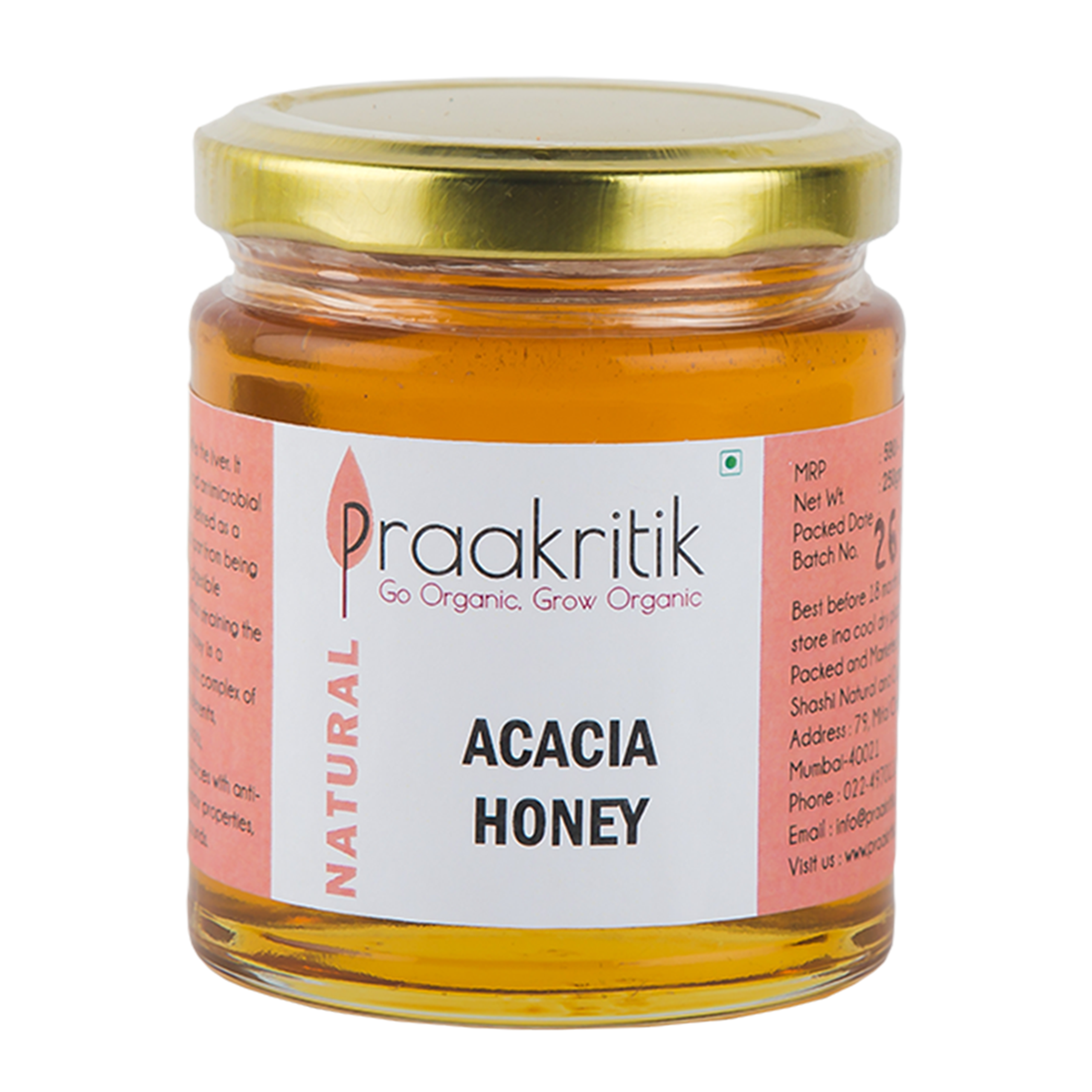 Praakritik Natural Acacia Honey