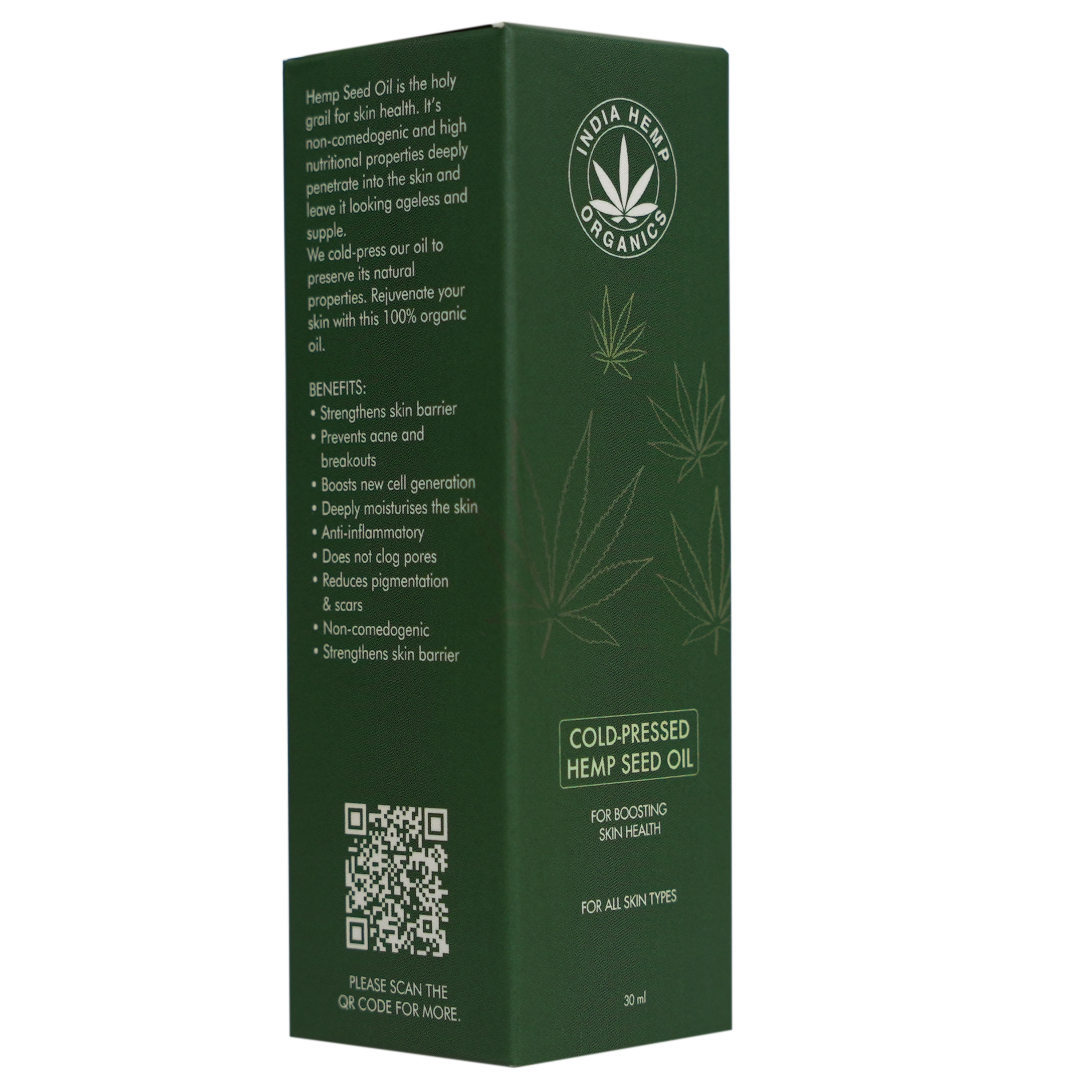 India Hemp Hemp Seed Oil (30ml)