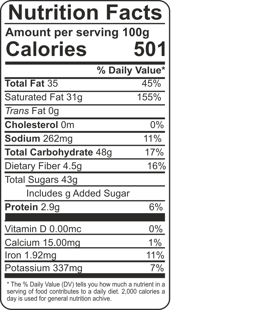 Praakritik organic desiccated coconut 200g Natureallé