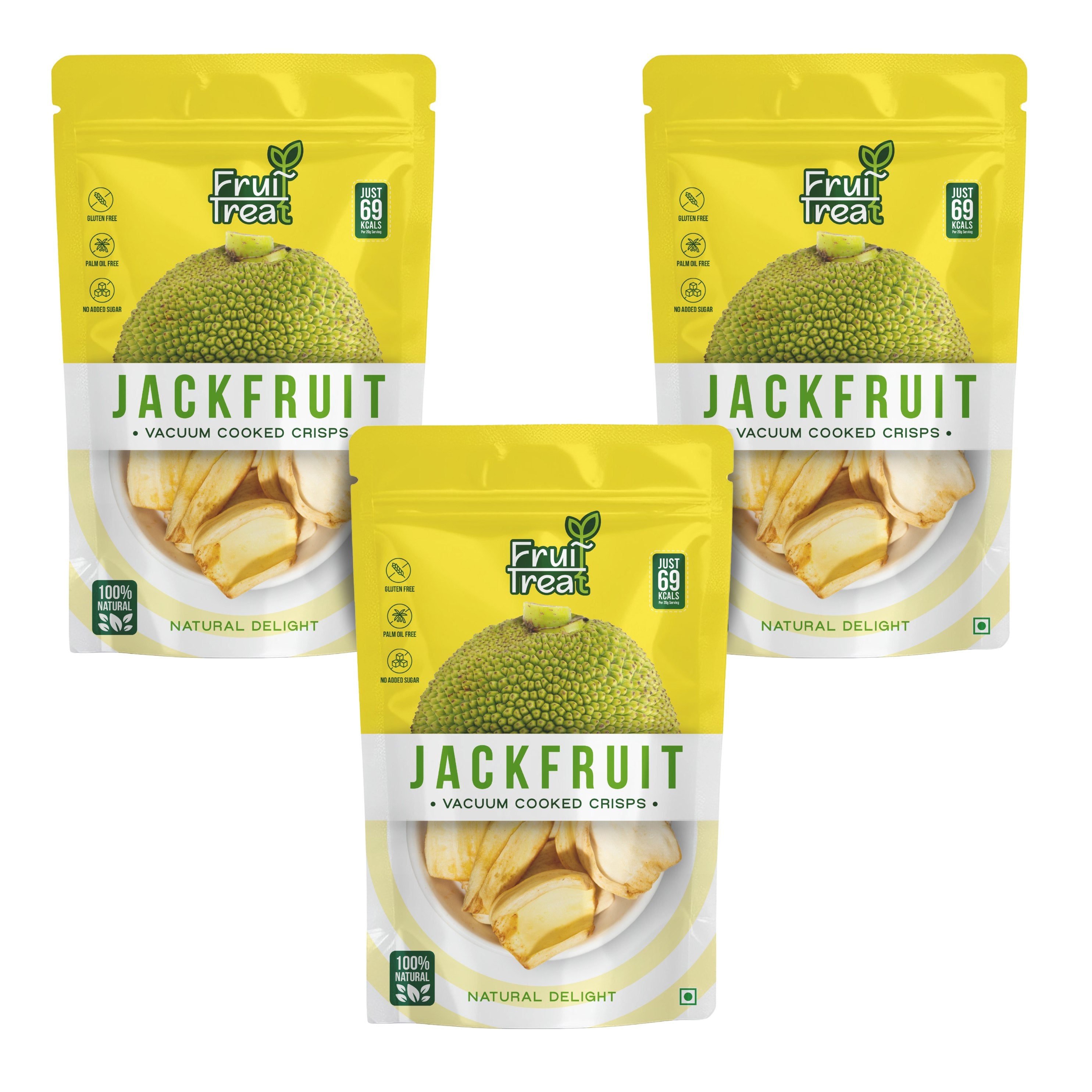Fruit Treat Jackfruit Crips - Natural (50 Grams Each)