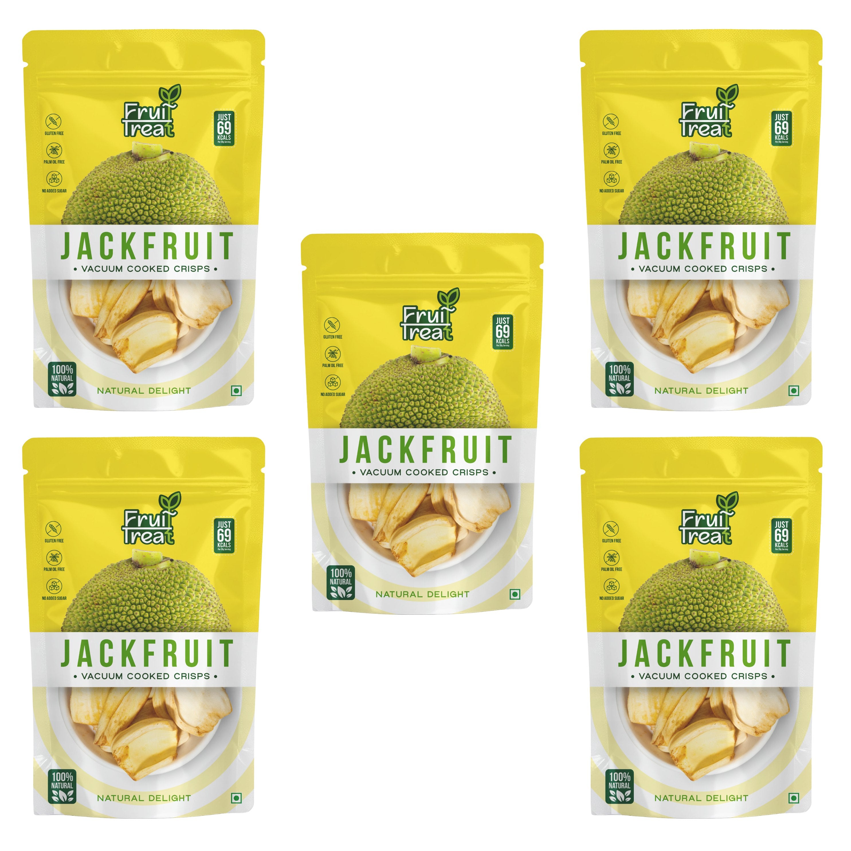 Fruit Treat Jackfruit Crips - Natural (50 Grams Each)