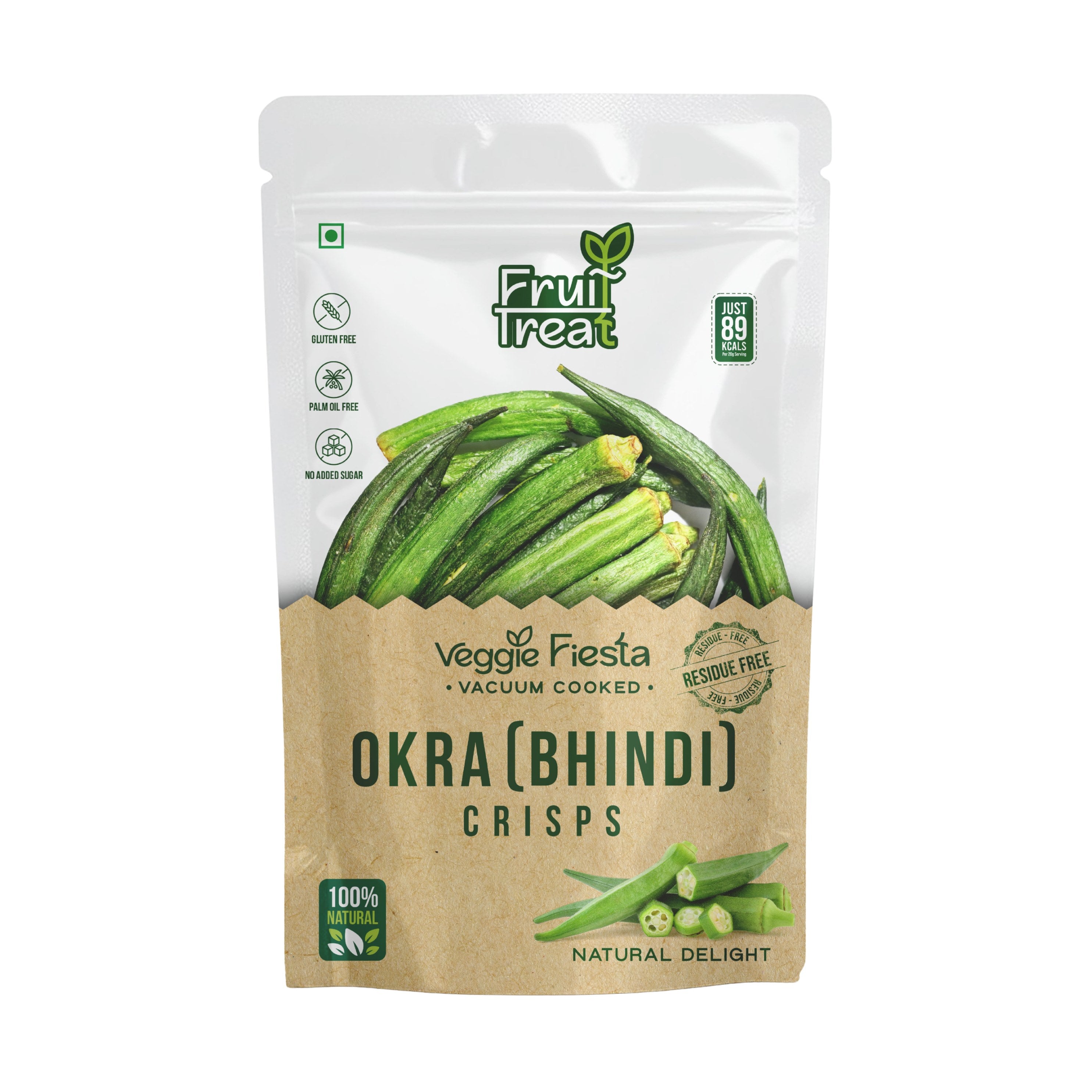 Fruit Treat Okra [Bhindi] Crisps (40 Grams Each)