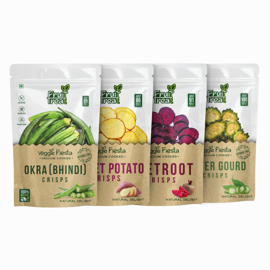 Fruit Treat Veggies combo pack of 4