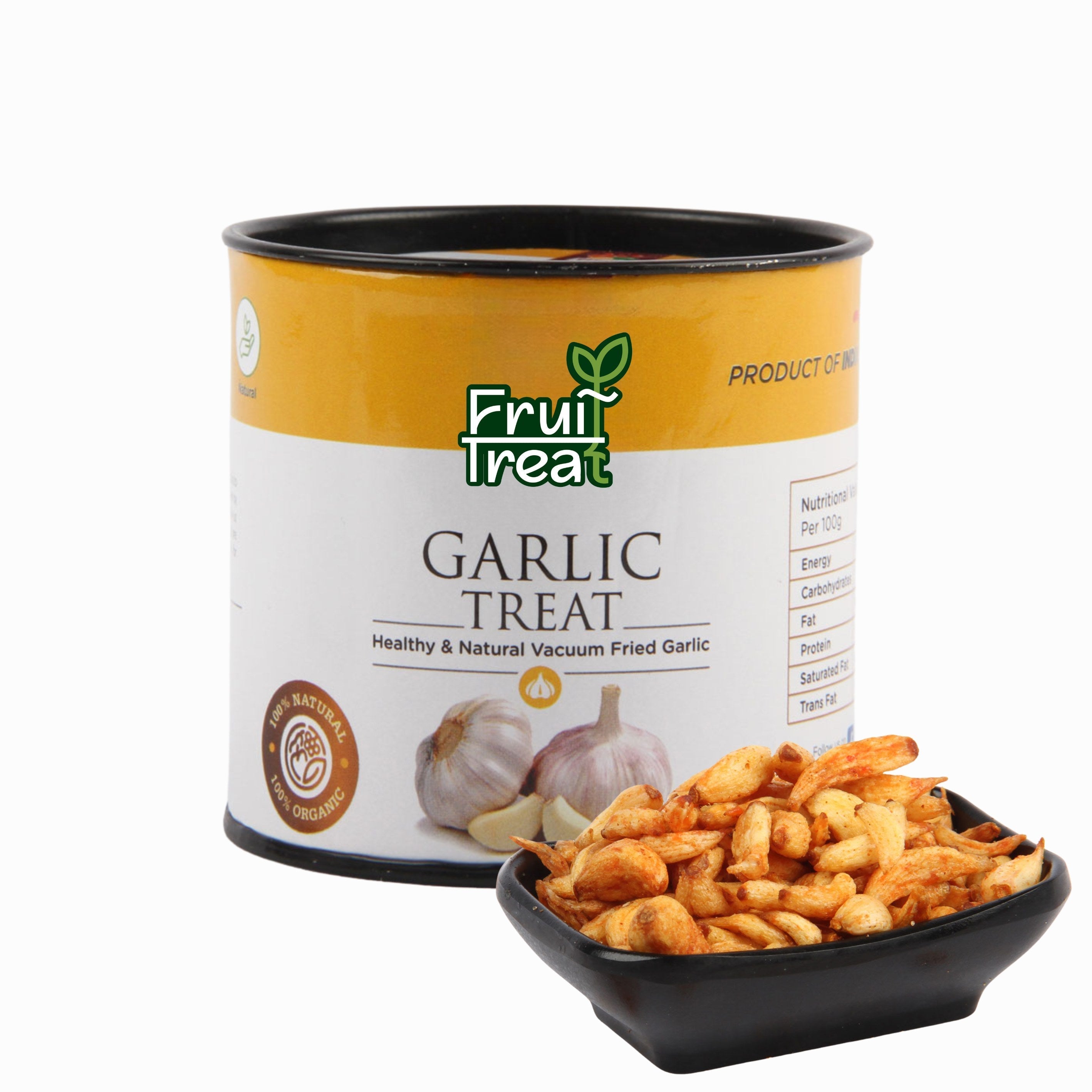 Fruit Treat Garlic Treat Pack of 5 (30 Grams Each)