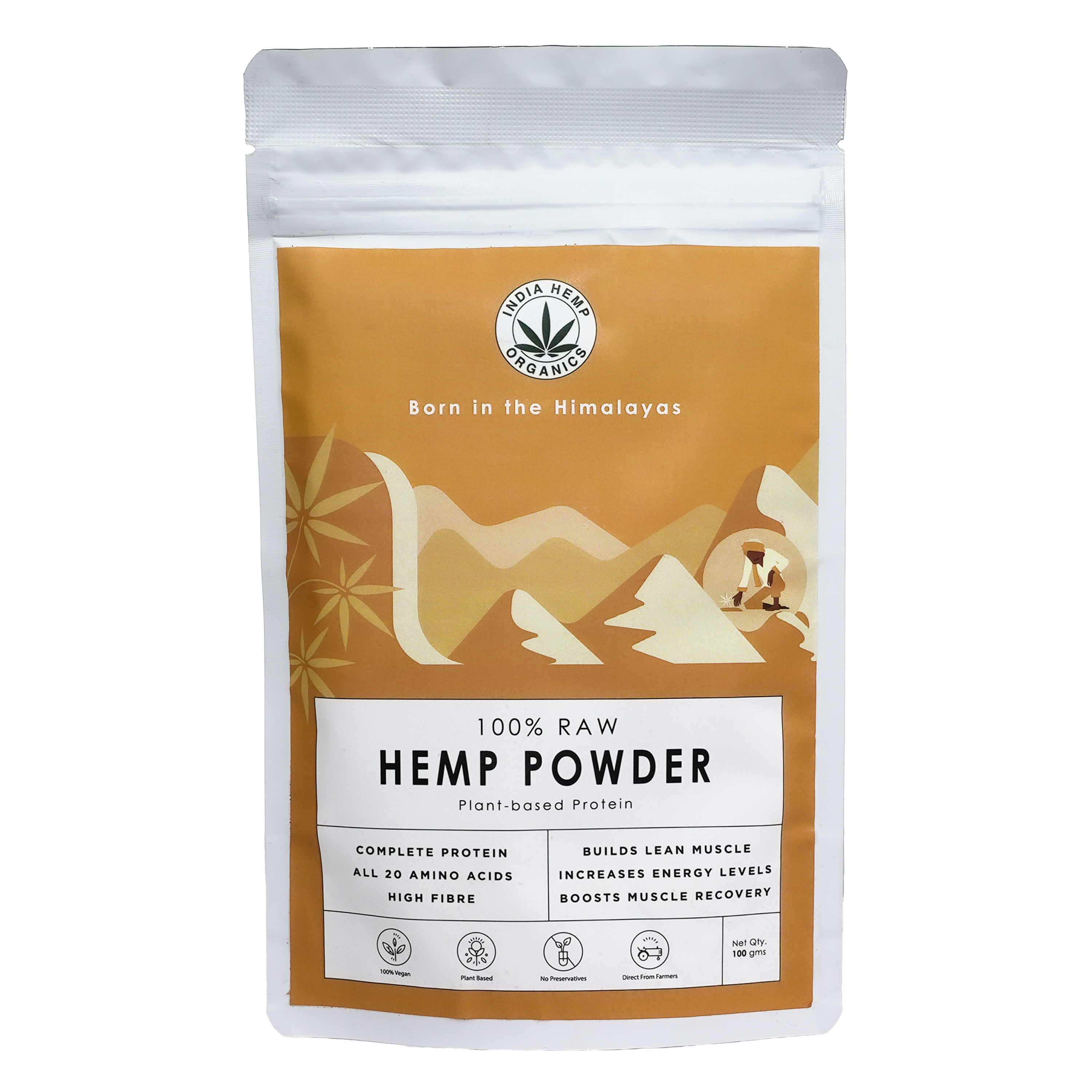 India Hemp Hemp Protein Powder 100grams