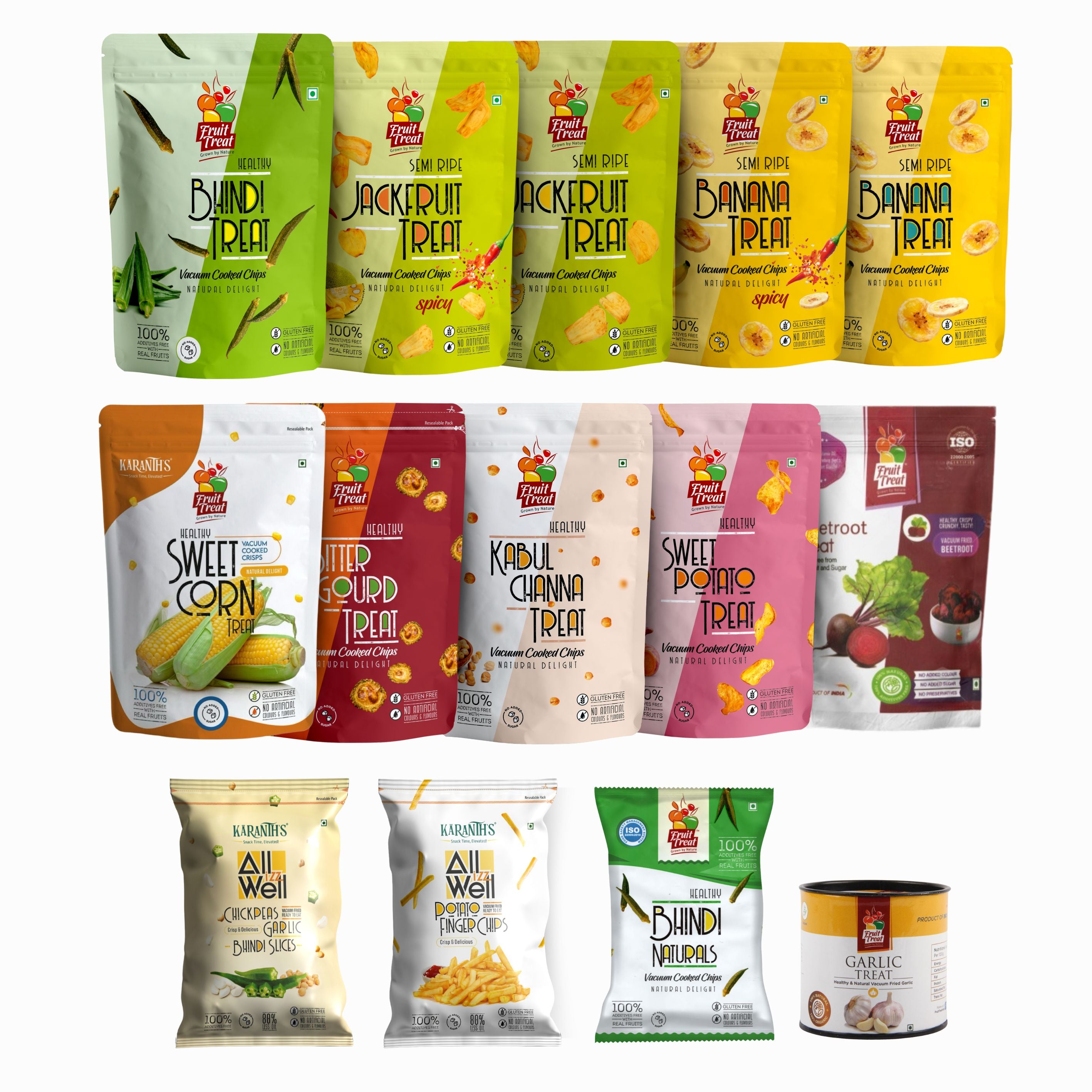 Fruit Treat Jumbo combo pack of 14