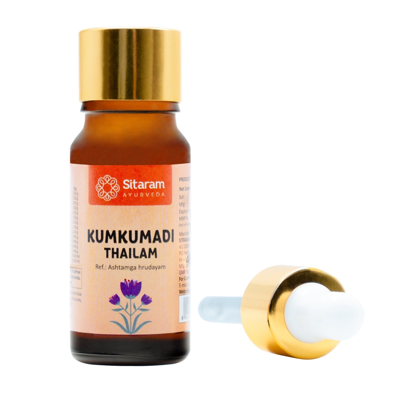 Sitaram Ayurveda Kumkumadi Thailam 10Ml (Prescription Medication)