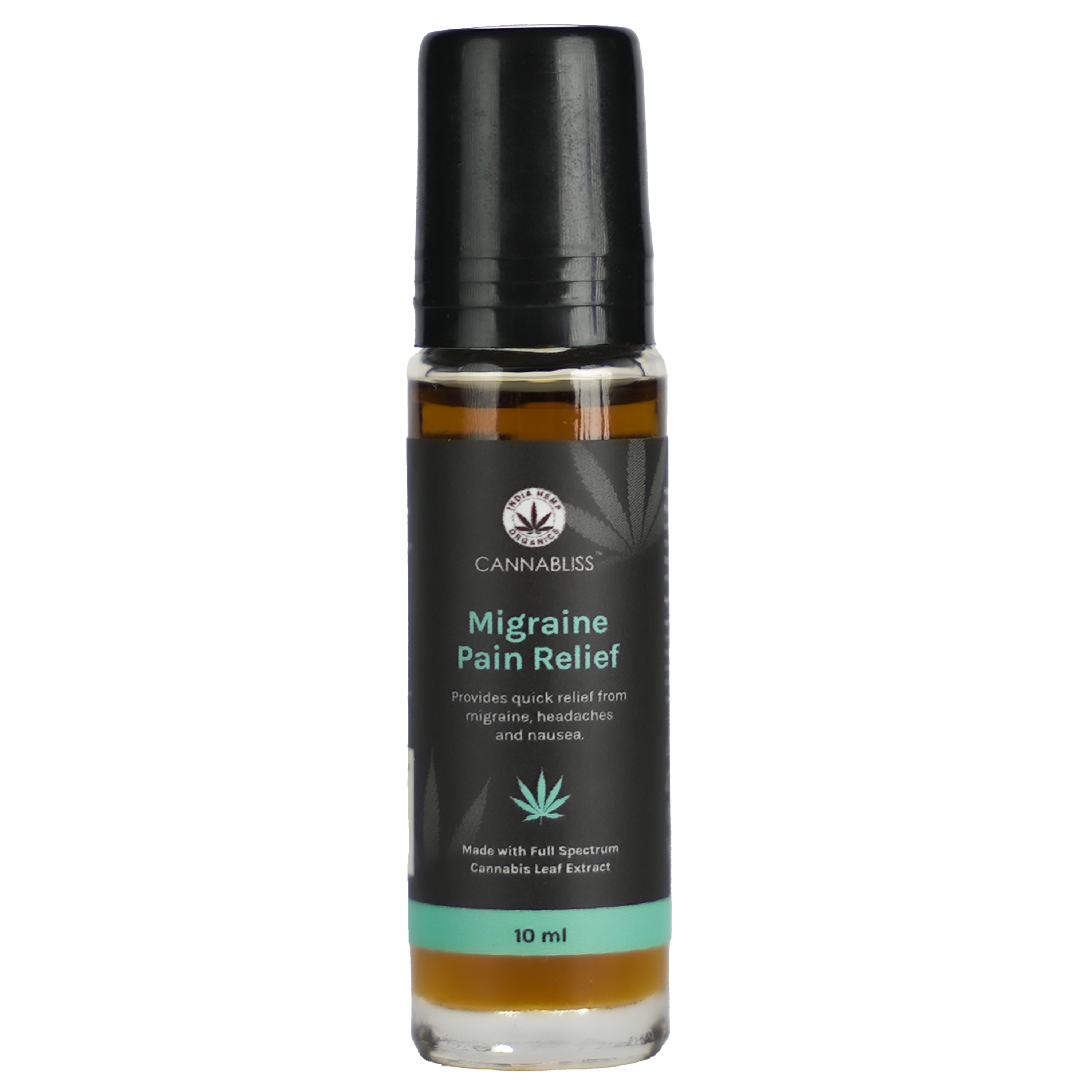 India Hemp Cannabliss Migraine Pain Relief - 10 ML