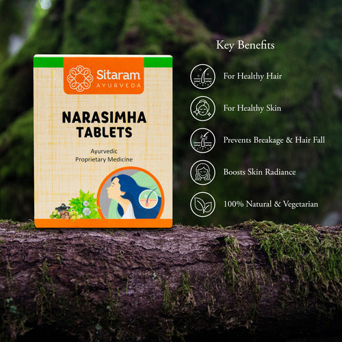 Sitaram Ayurveda Narasimham Tablet 60Nos (Prescription Medication)