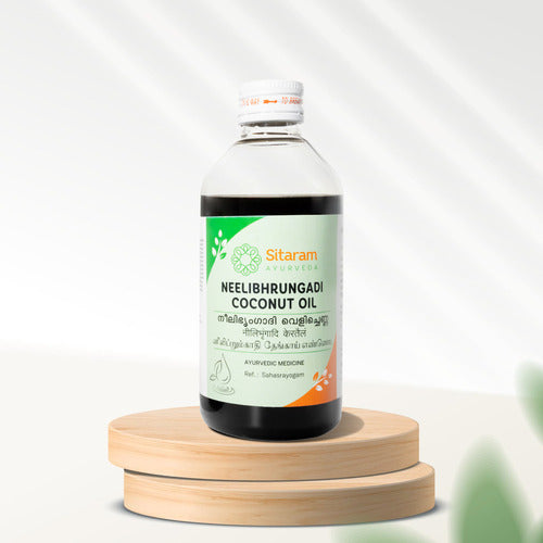 Sitaram Ayurveda Neelibringadi Coconut Oil 200 Ml (Prescription Medication)