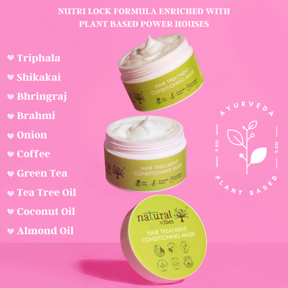 Natural Vibes Hair treatment Regime Combo
