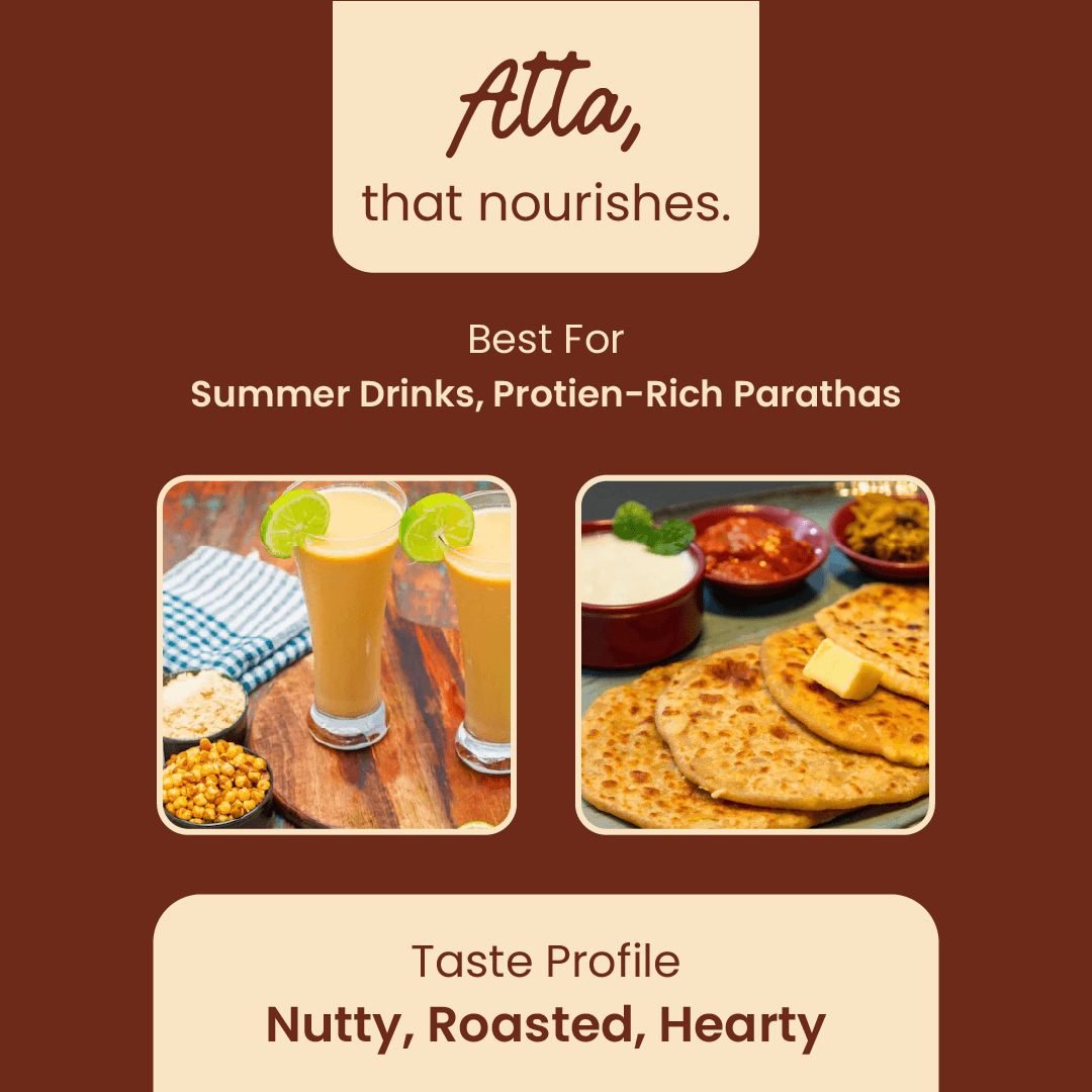 Praakritik Organic Sattu Atta 500g