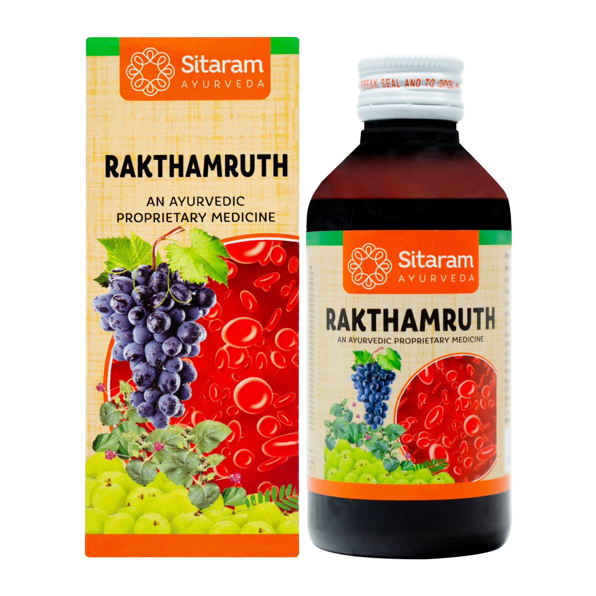 Sitaram Ayurveda Rakthamruth 200Ml -  Pack of 2  (Prescription Medication)