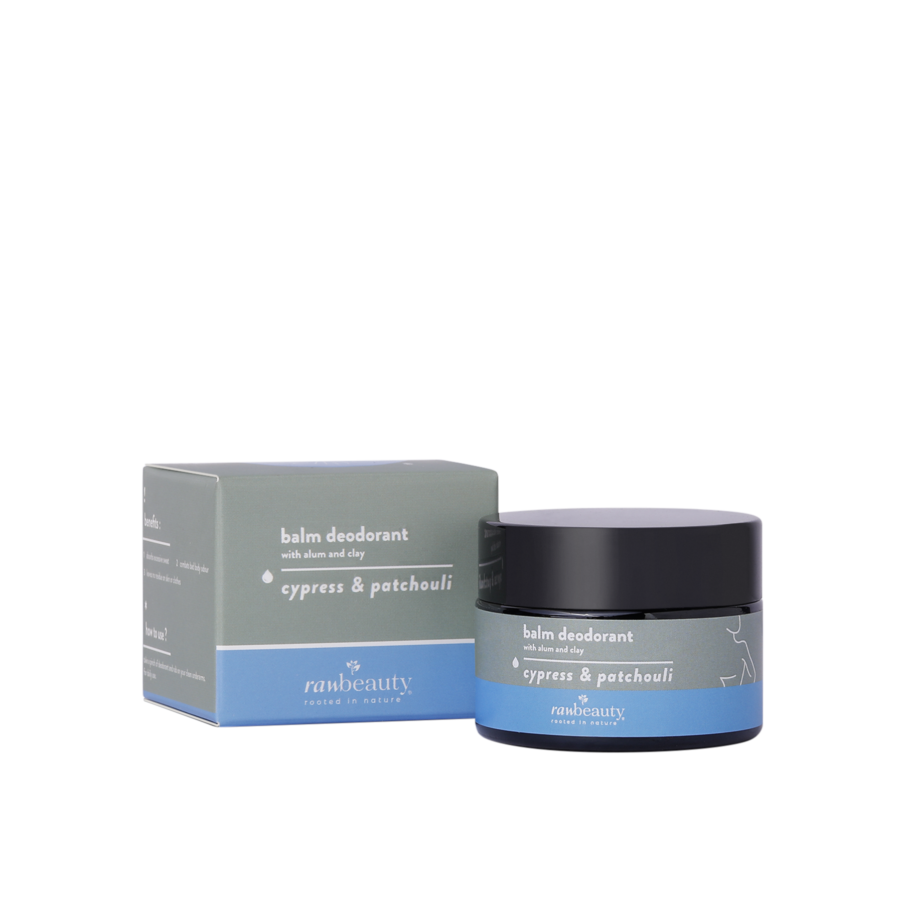 Rawbeauty Wellness  Cypress & Patchouli Balm deodorant