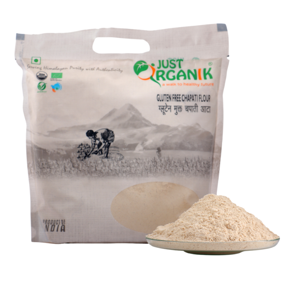 Just Organik Organic Gluten Free Chapati Flour 1.5 kg